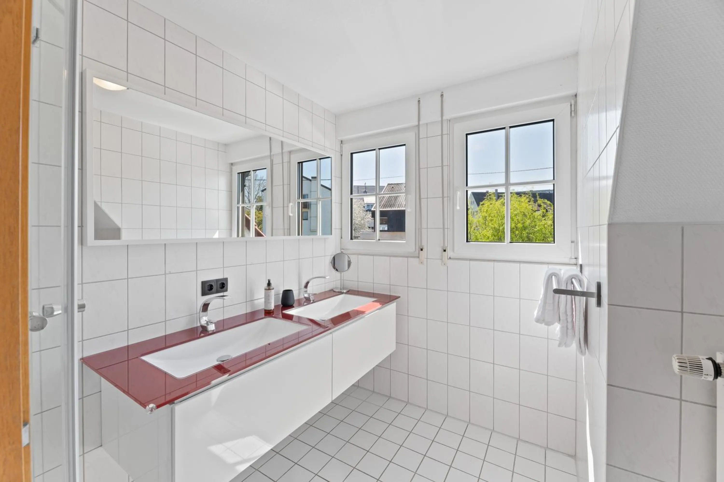 Bathroom in Gästehaus Andrea