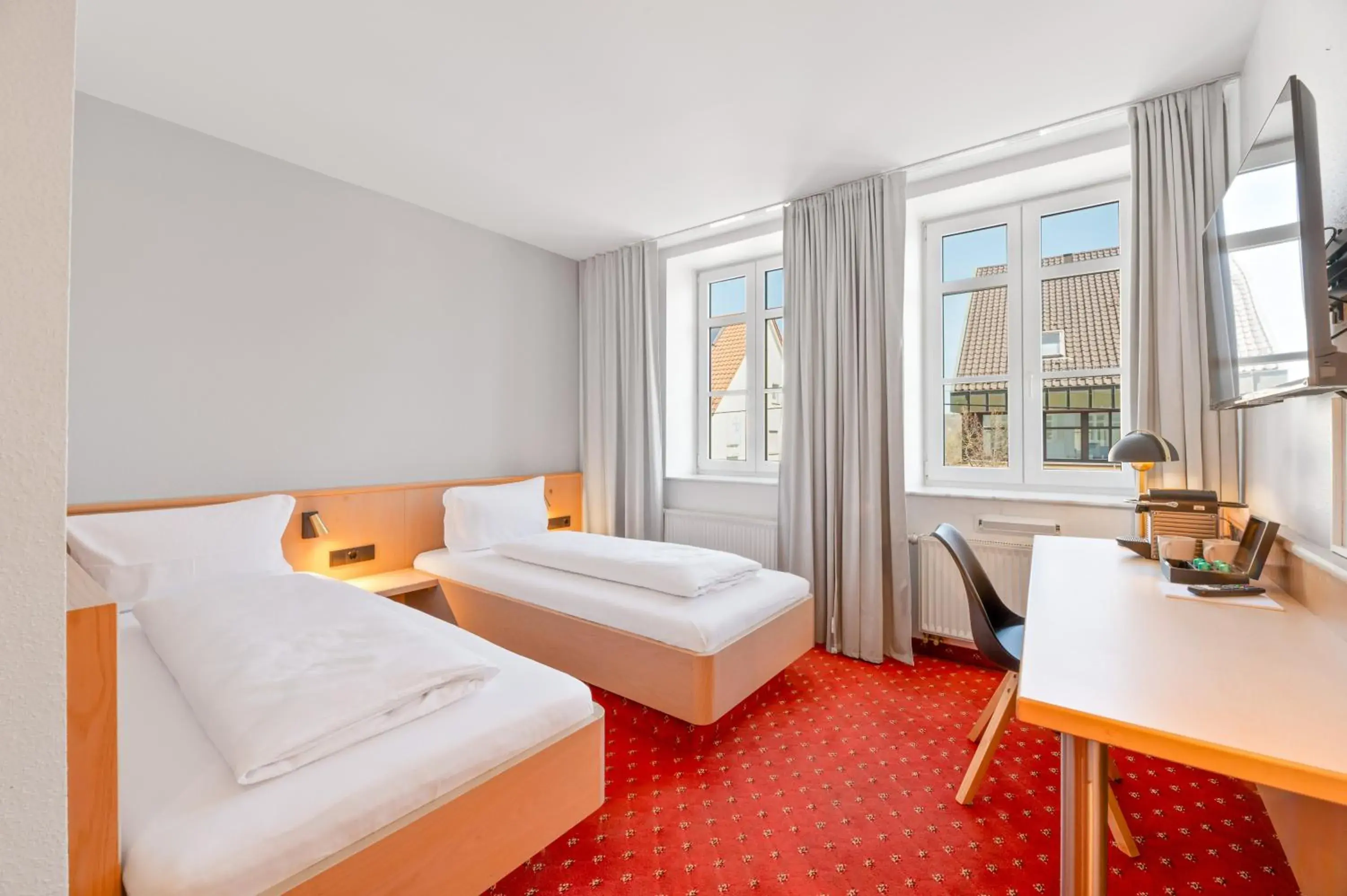 Twin Room in Steiners Hotel Airport-Messe in Birkach Twin Room in Steiners Hotel Airport-Messe in Birkach