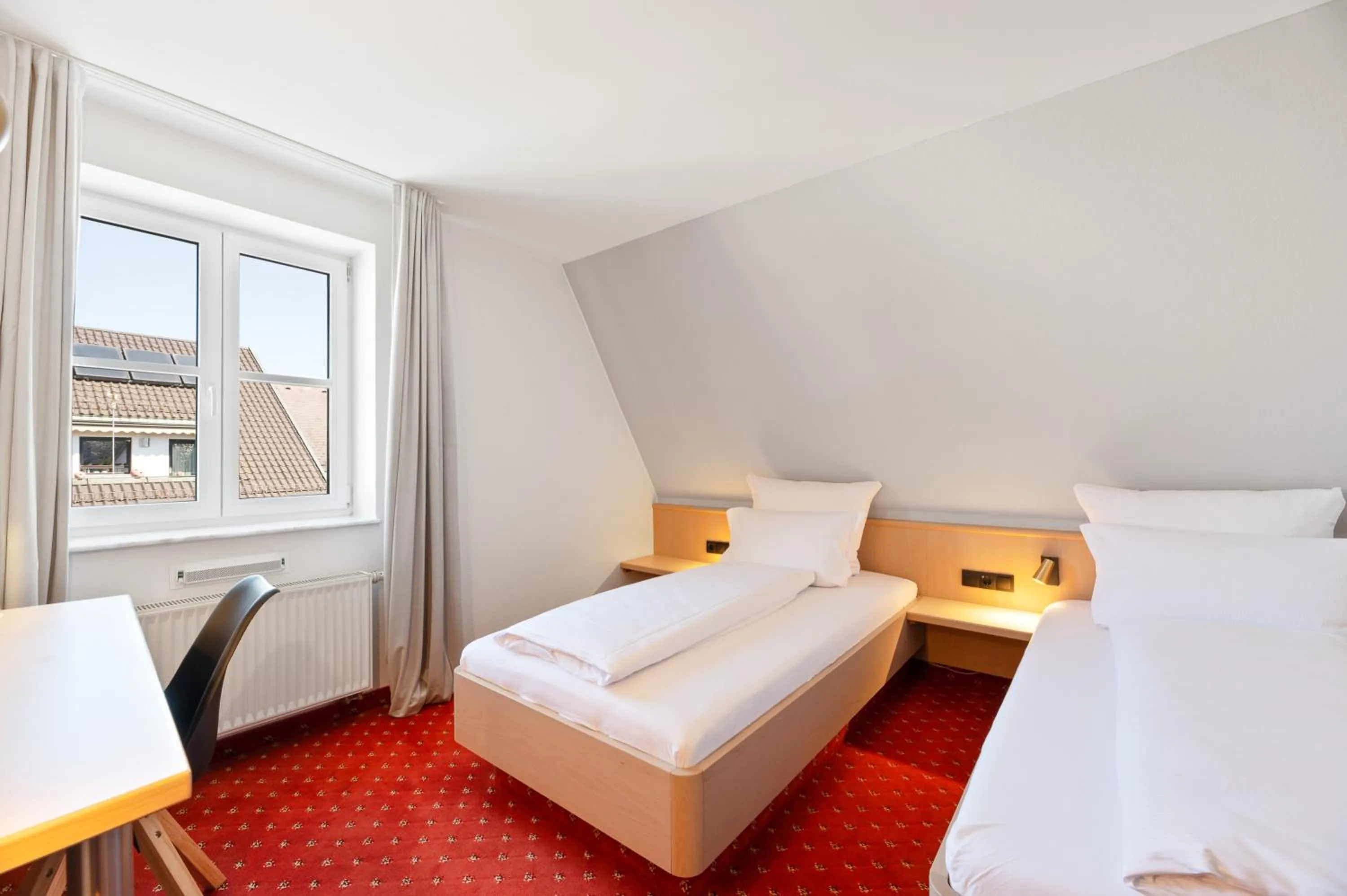 Bed in Gästehaus Andrea