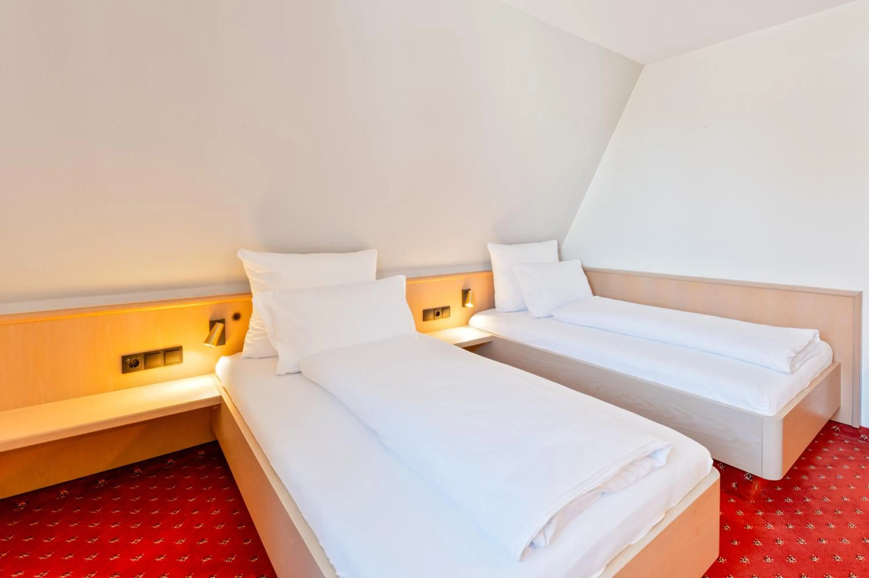 Bed in Gästehaus Andrea