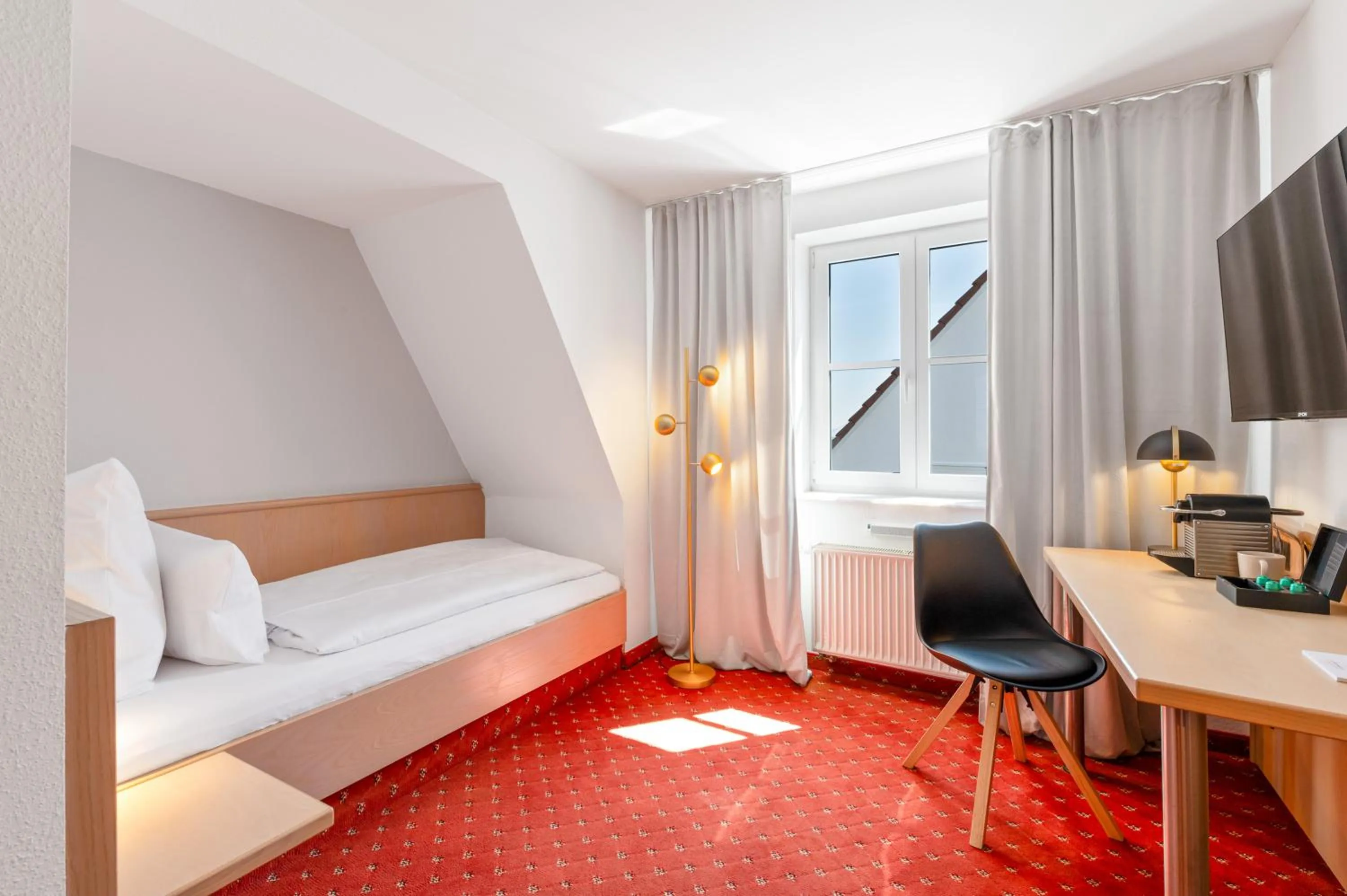 Bed in Gästehaus Andrea