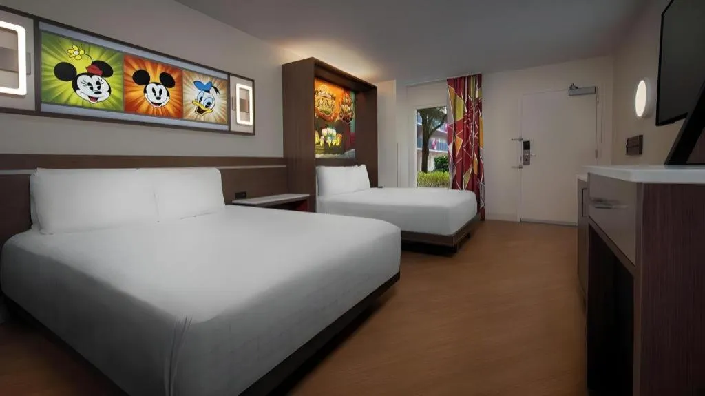 Bed in Disney's All-Star Music Resort