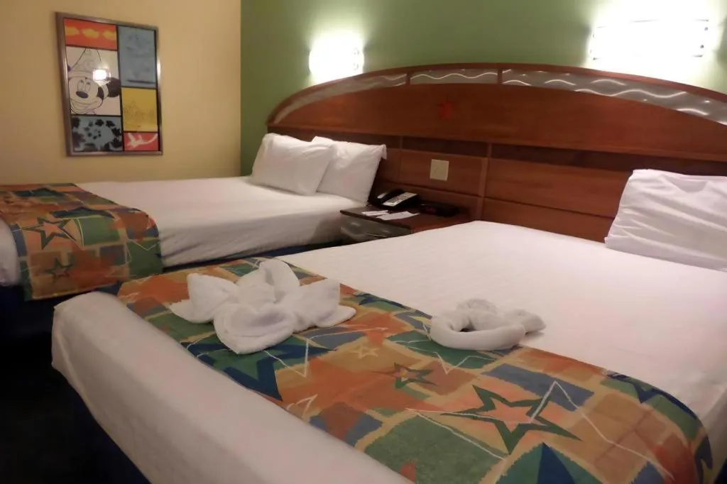 Bed in Disney's All-Star Movies Resort