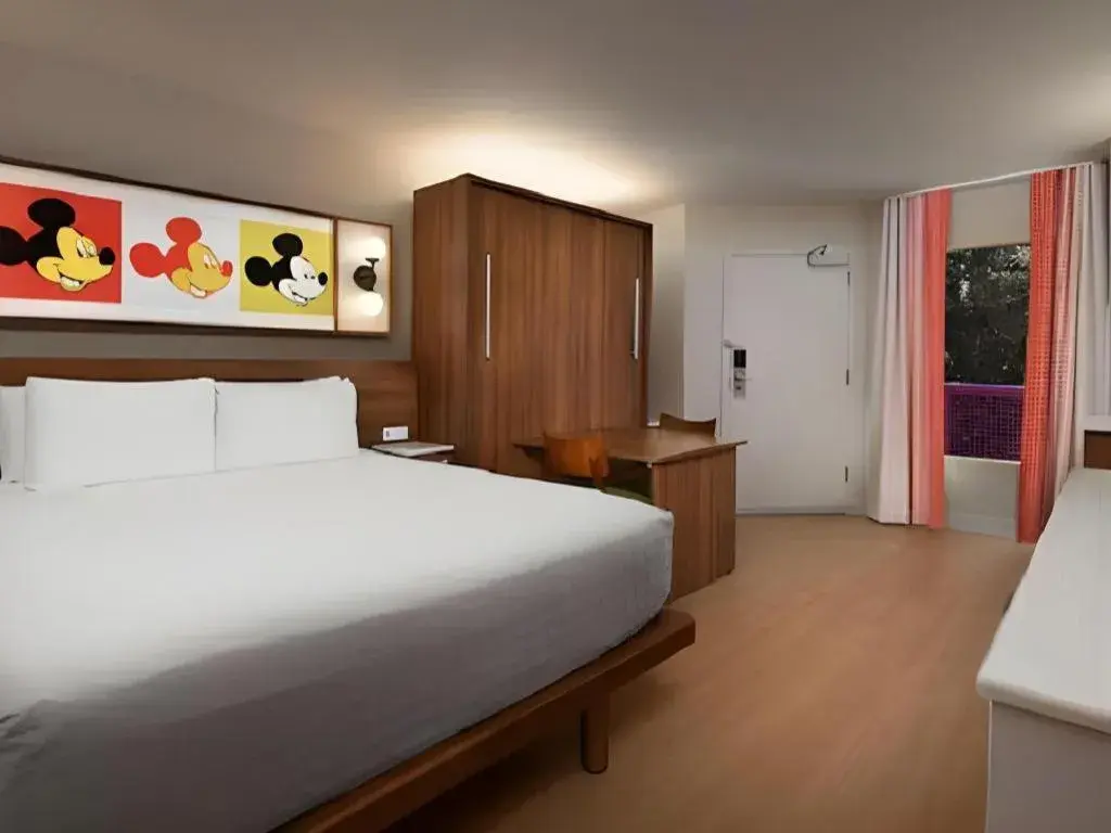 Bed in Disney's Port Orleans Resort - French Quarter Bed in Disney's Port Orleans Resort - French Quarter