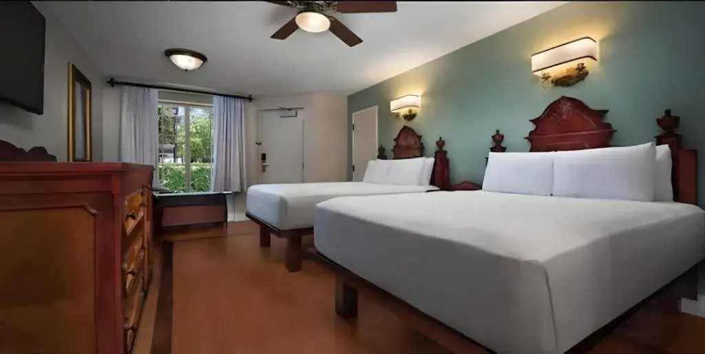 Bed in Disney's Port Orleans Resort - French Quarter Bed in Disney's Port Orleans Resort - French Quarter