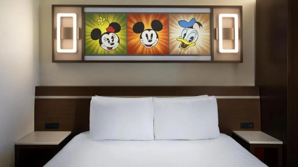Bed in Disney's All-Star Sports Resort