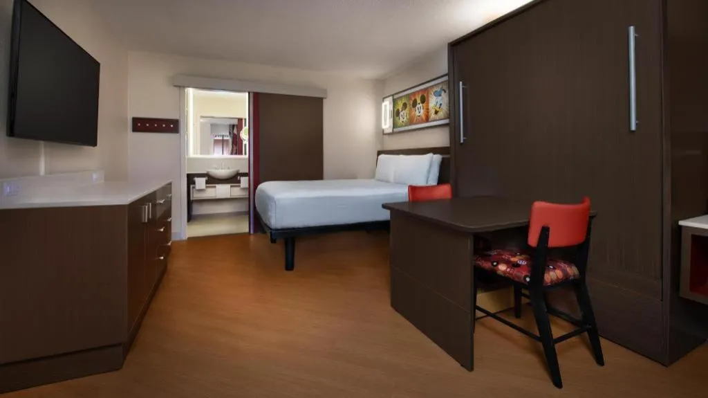 Bed in Disney's All-Star Sports Resort