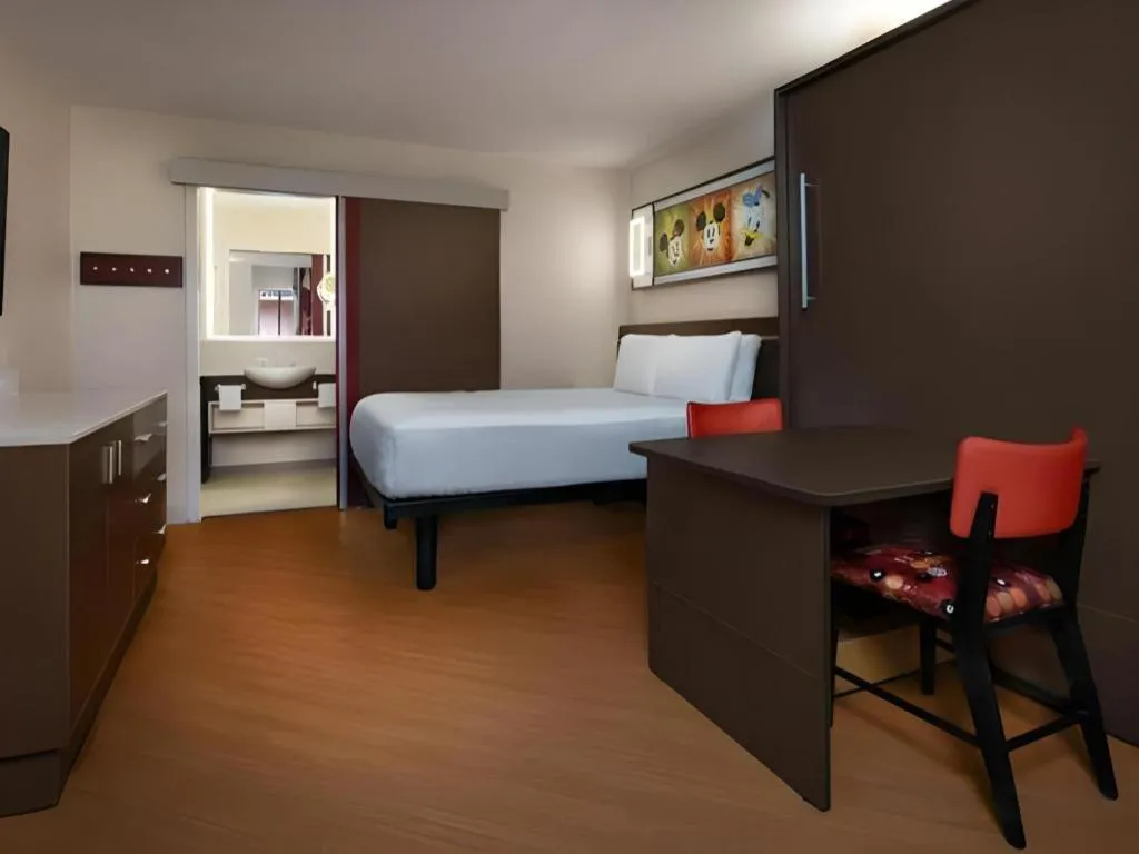 Bed in Disney's All-Star Sports Resort