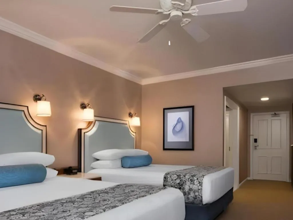 Bed in Disney's Beach Club Resort