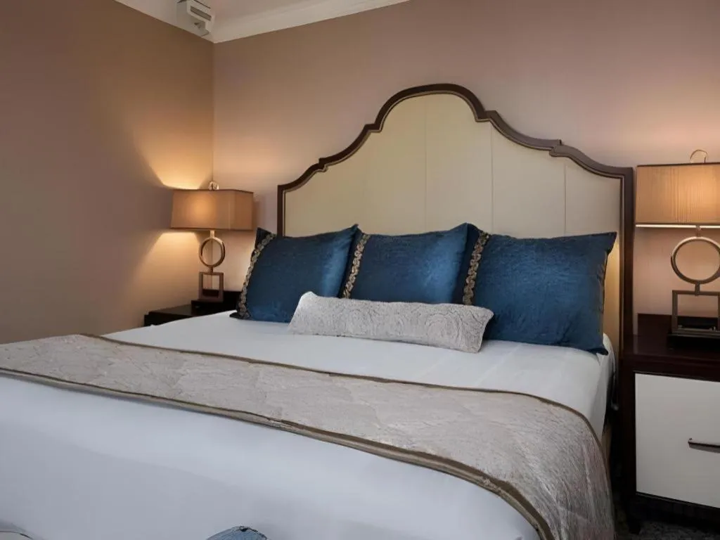 Bed in Disney's Beach Club Resort