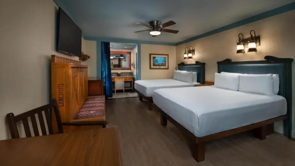 Bed in Disney's Port Orleans Resort - Riverside Bed in Disney's Port Orleans Resort - Riverside