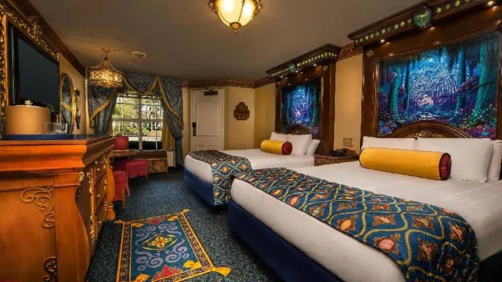 Bed in Disney's Port Orleans Resort - Riverside Bed in Disney's Port Orleans Resort - Riverside