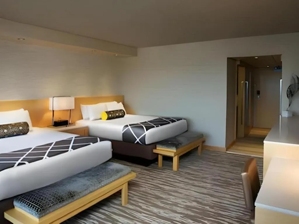 Bed in Disney's Contemporary Resort