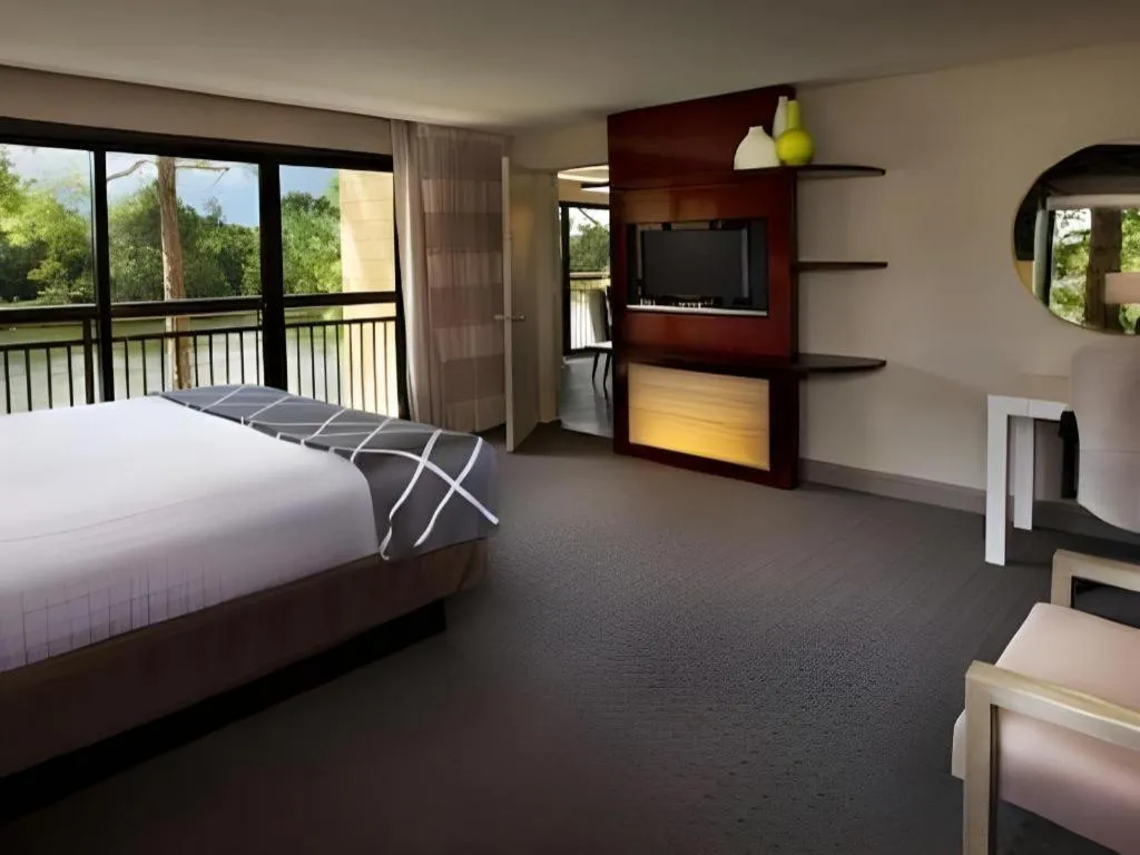 Bed in Disney's Contemporary Resort