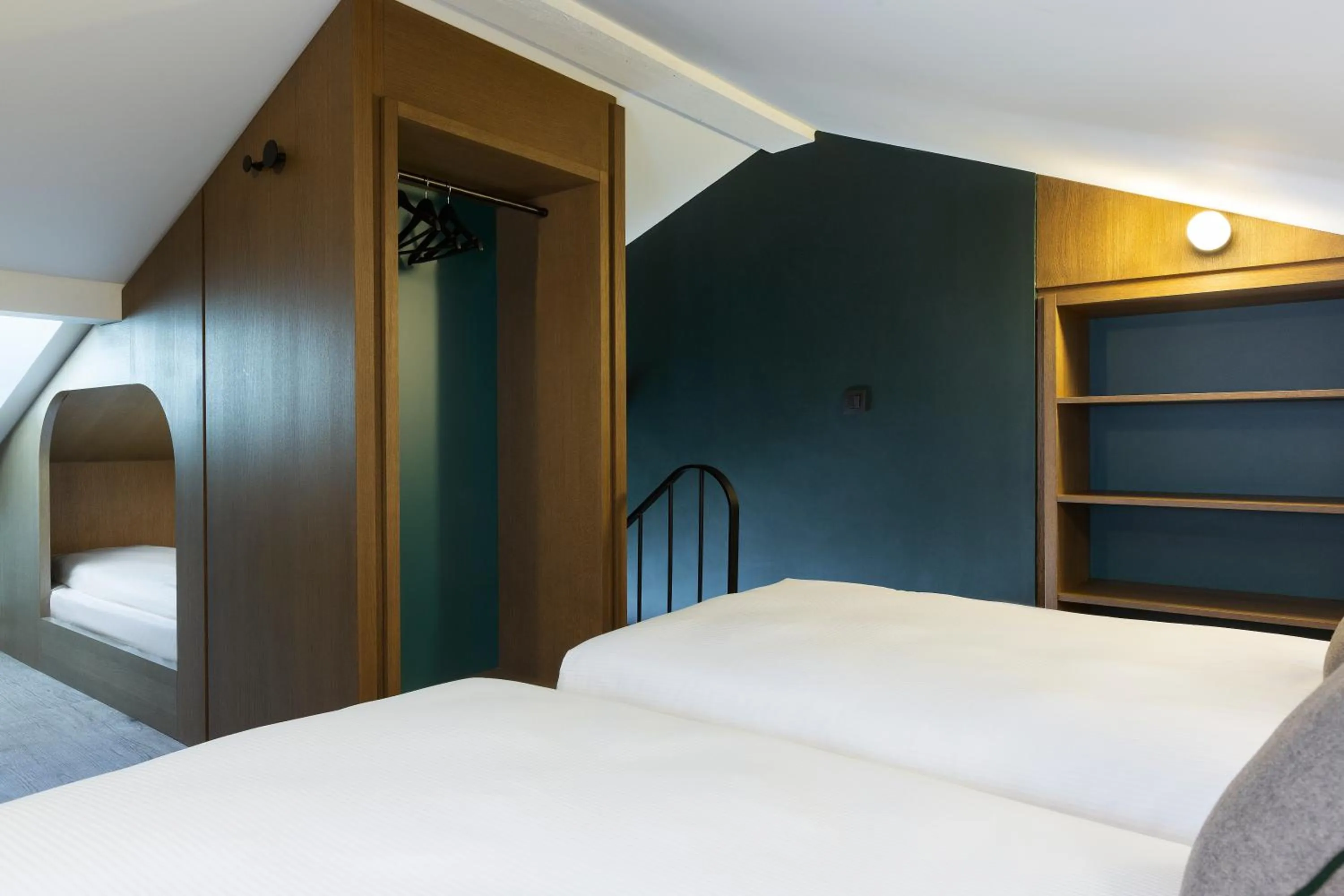 Bed in Ours Blanc Hotel & Spa