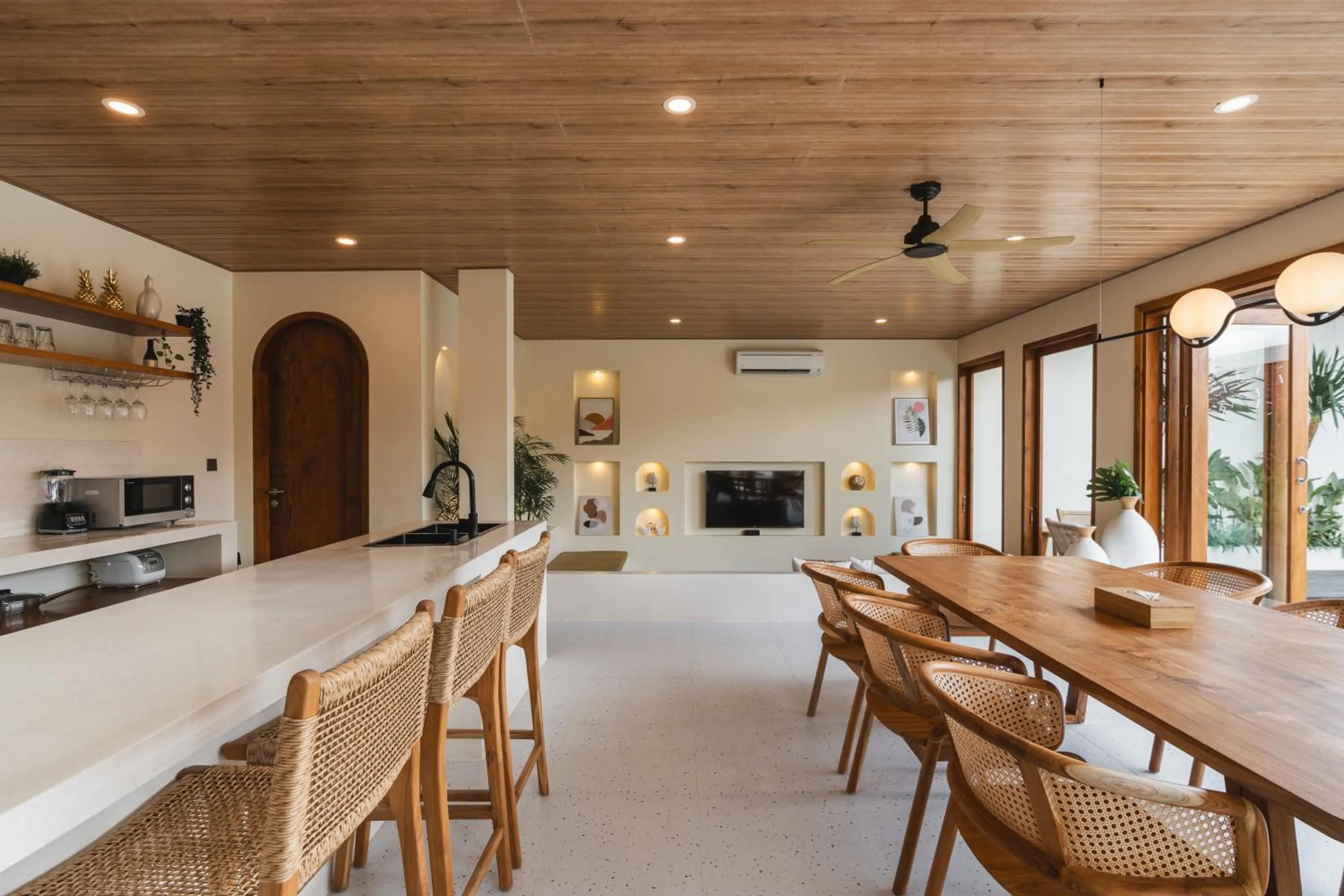 Kitchen or kitchenette in Copper Estate 1 by Alfred in Bali