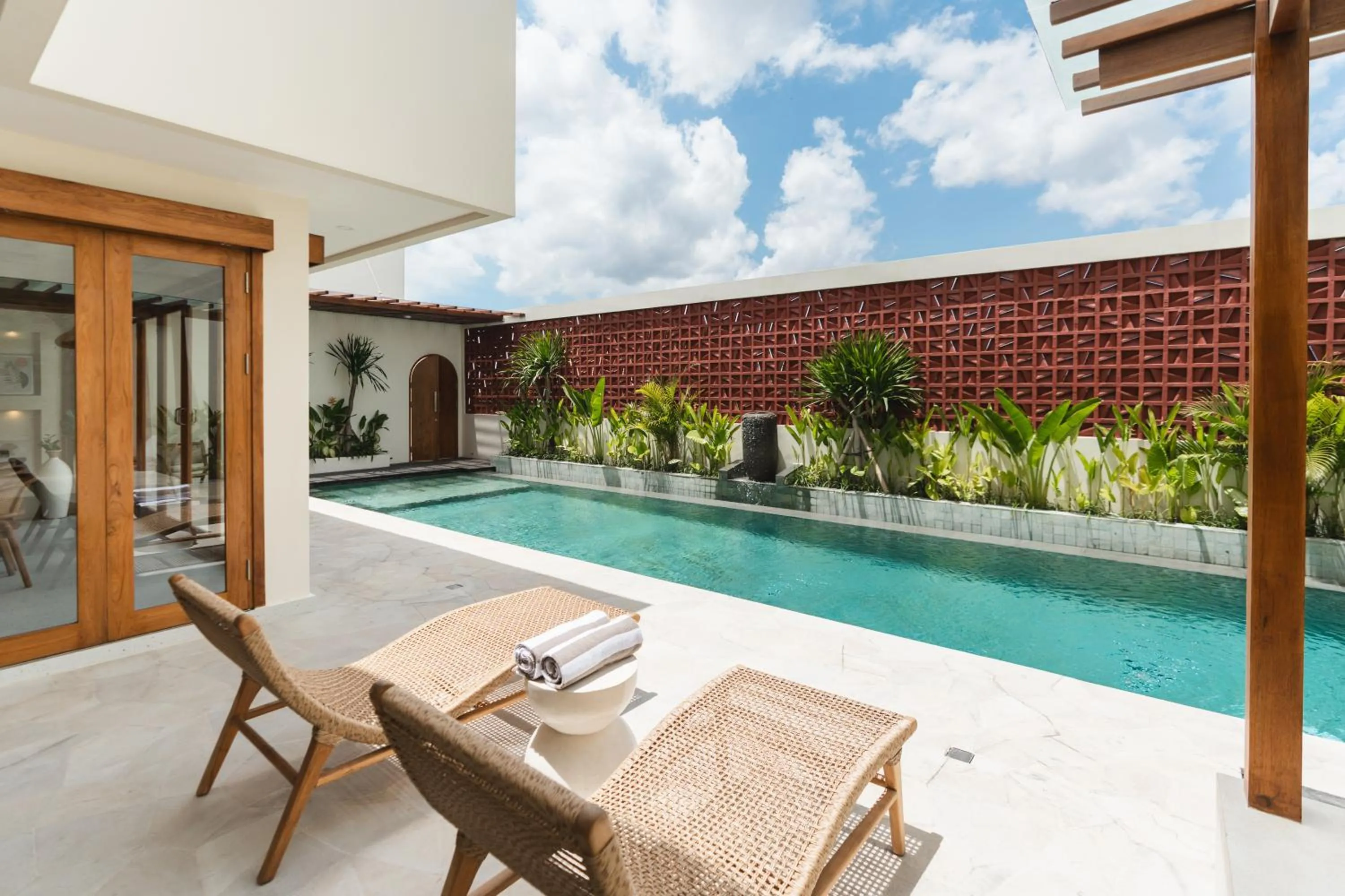 Balcony/Terrace in Copper Estate 1 by Alfred in Bali