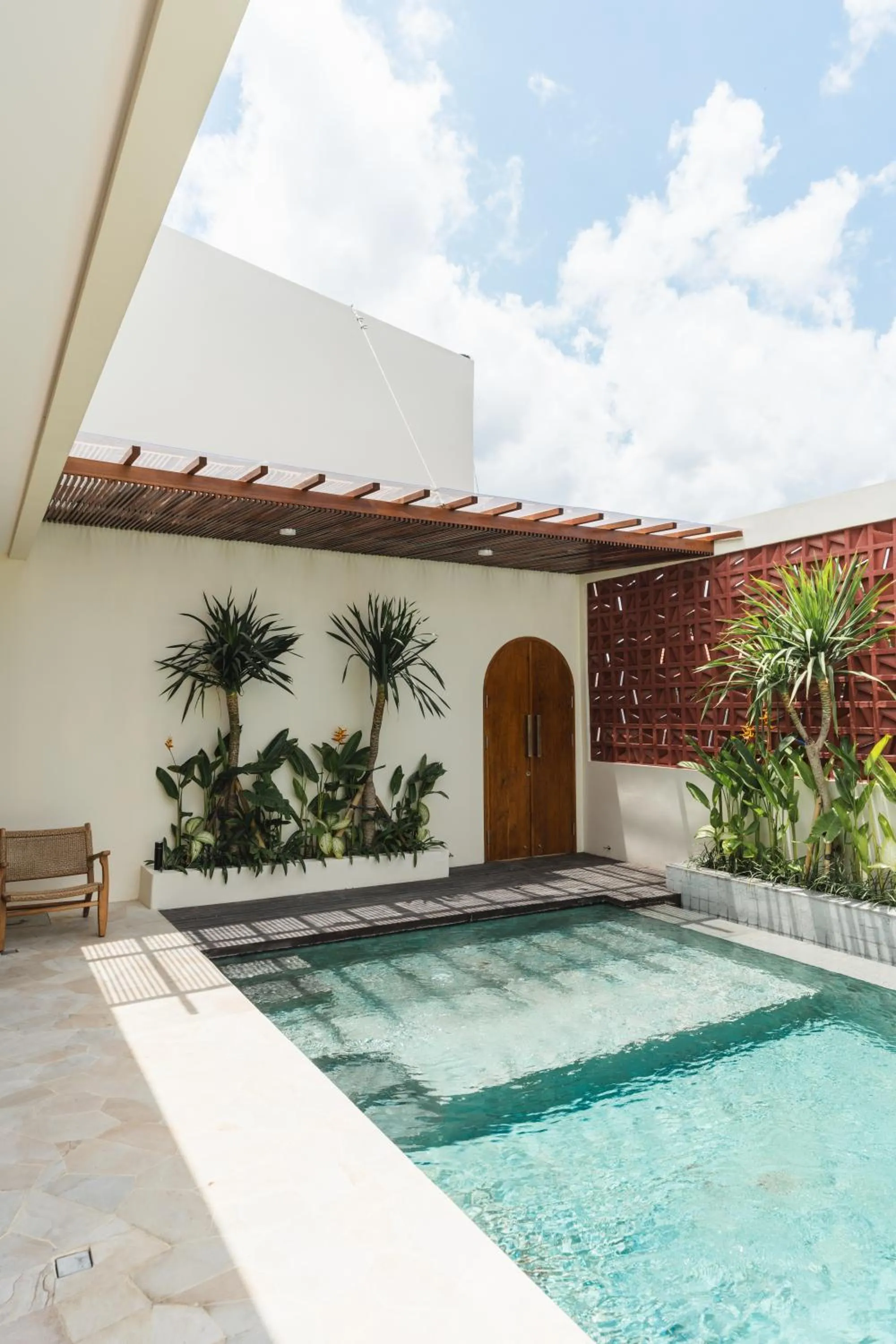 Pool view in Copper Estate 1 by Alfred in Bali