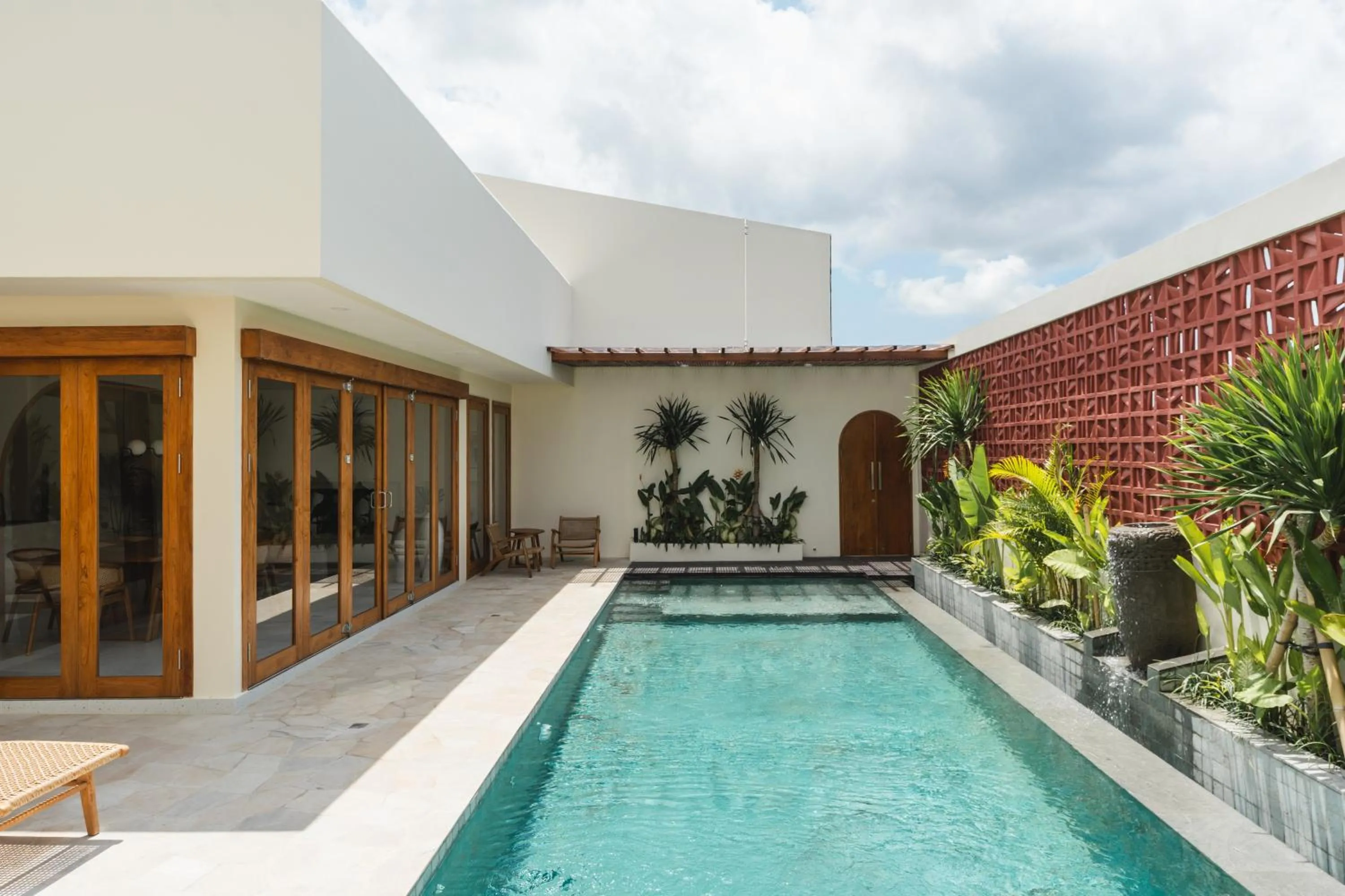 Pool view in Copper Estate 1 by Alfred in Bali