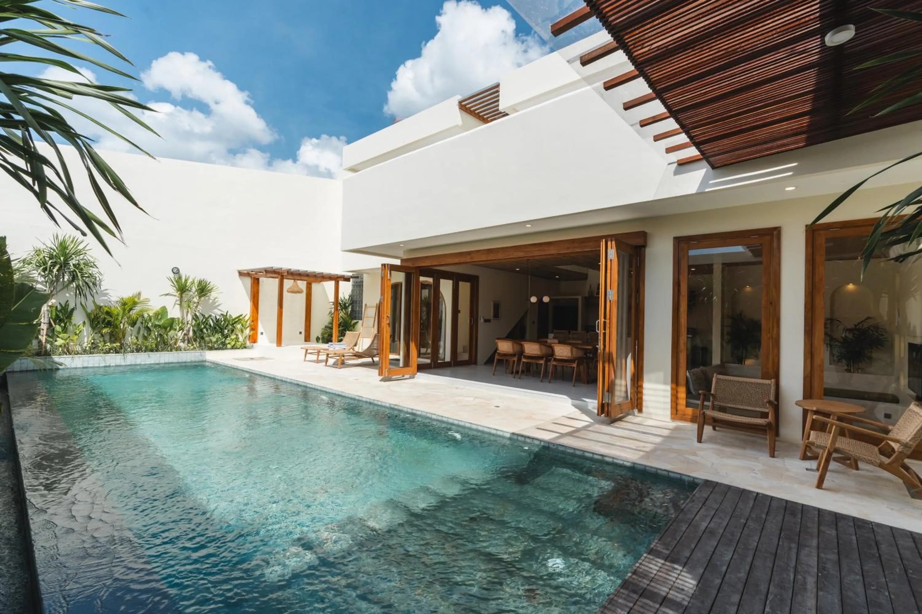 Swimming pool in Copper Estate 1 by Alfred in Bali