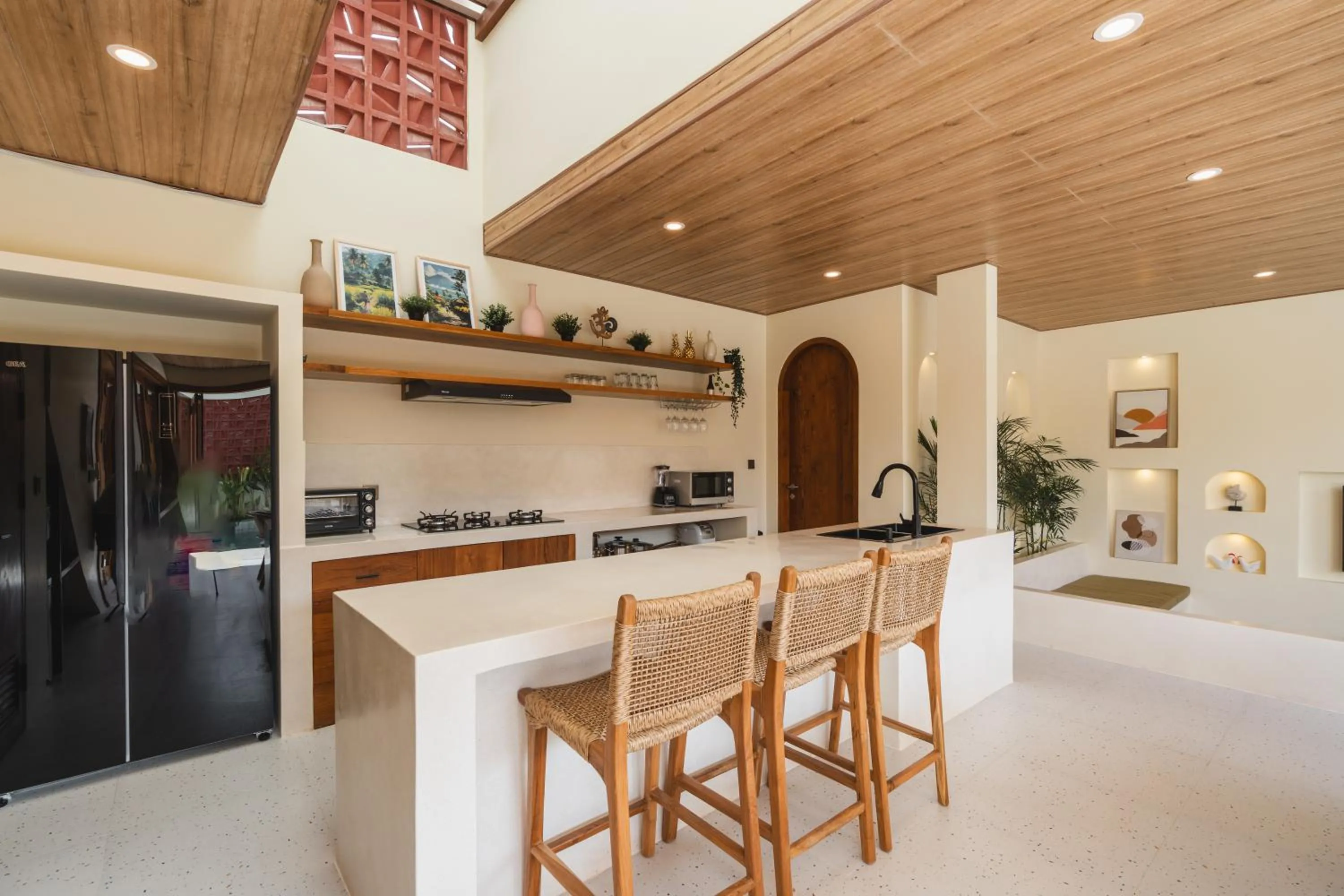 Kitchen or kitchenette in Copper Estate 1 by Alfred in Bali