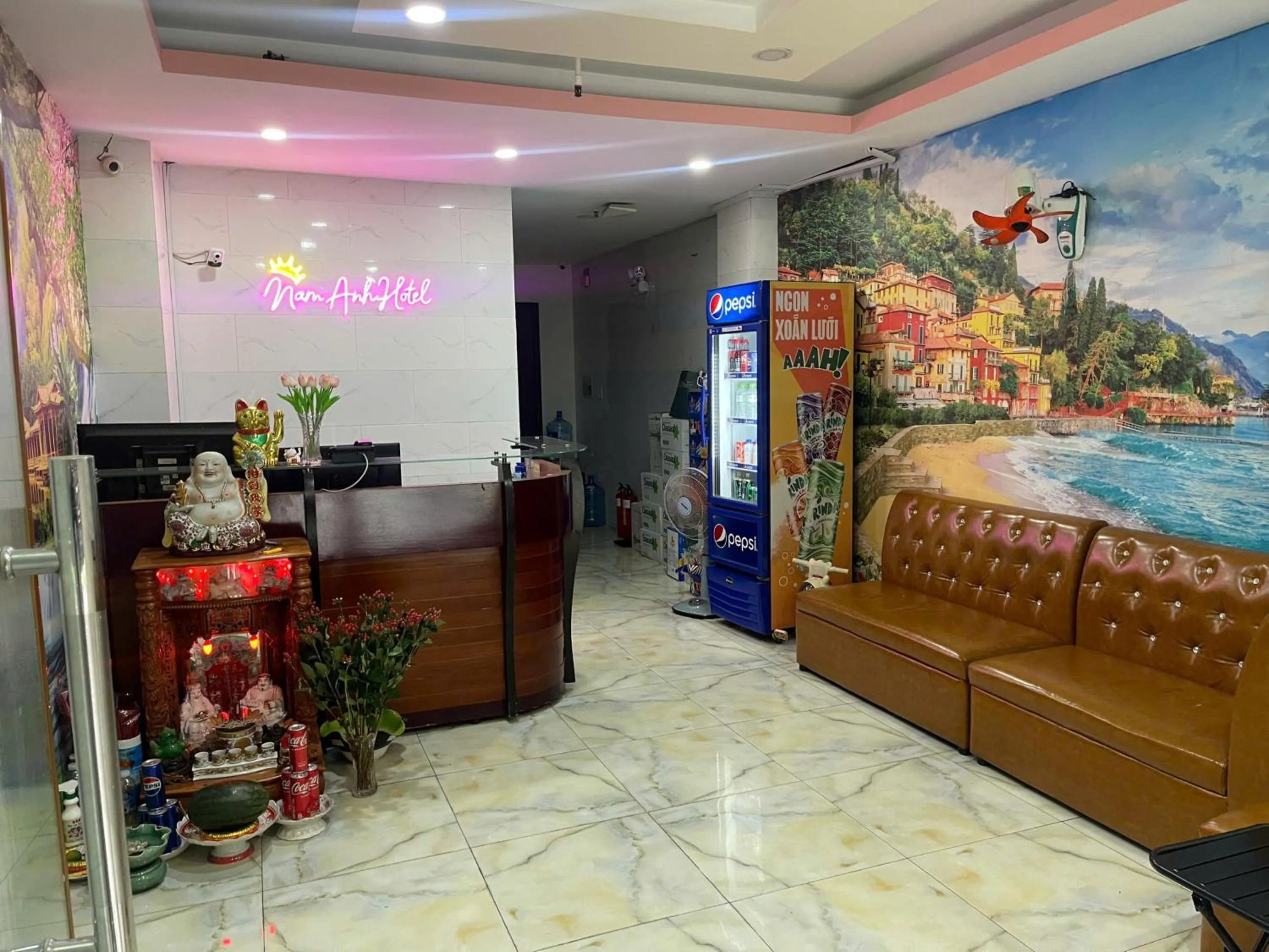Lobby or reception in Nam Anh 3 Hotel