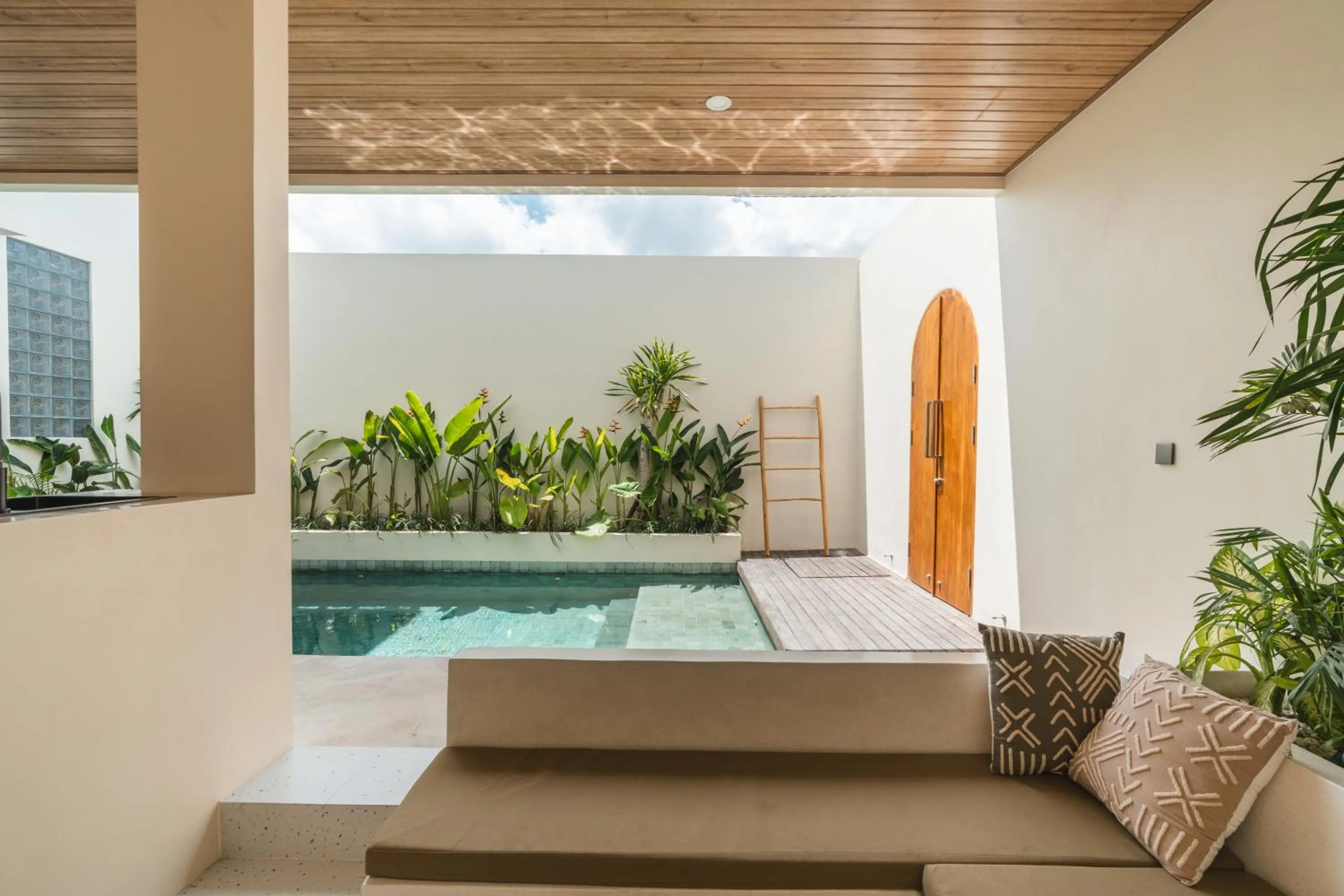 Living room in Copper Estate 2 by Alfred in Bali