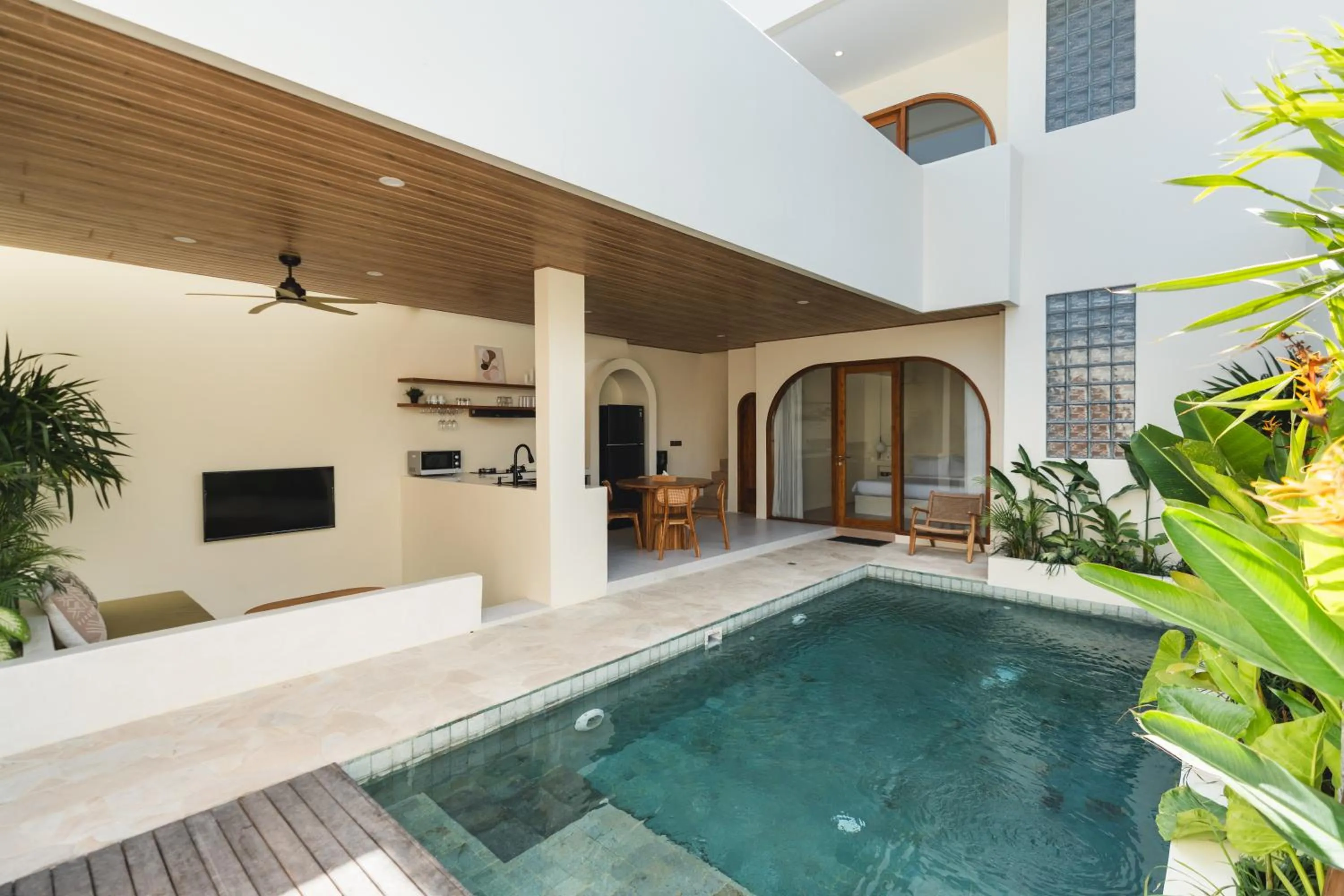 Pool view in Copper Estate 2 by Alfred in Bali