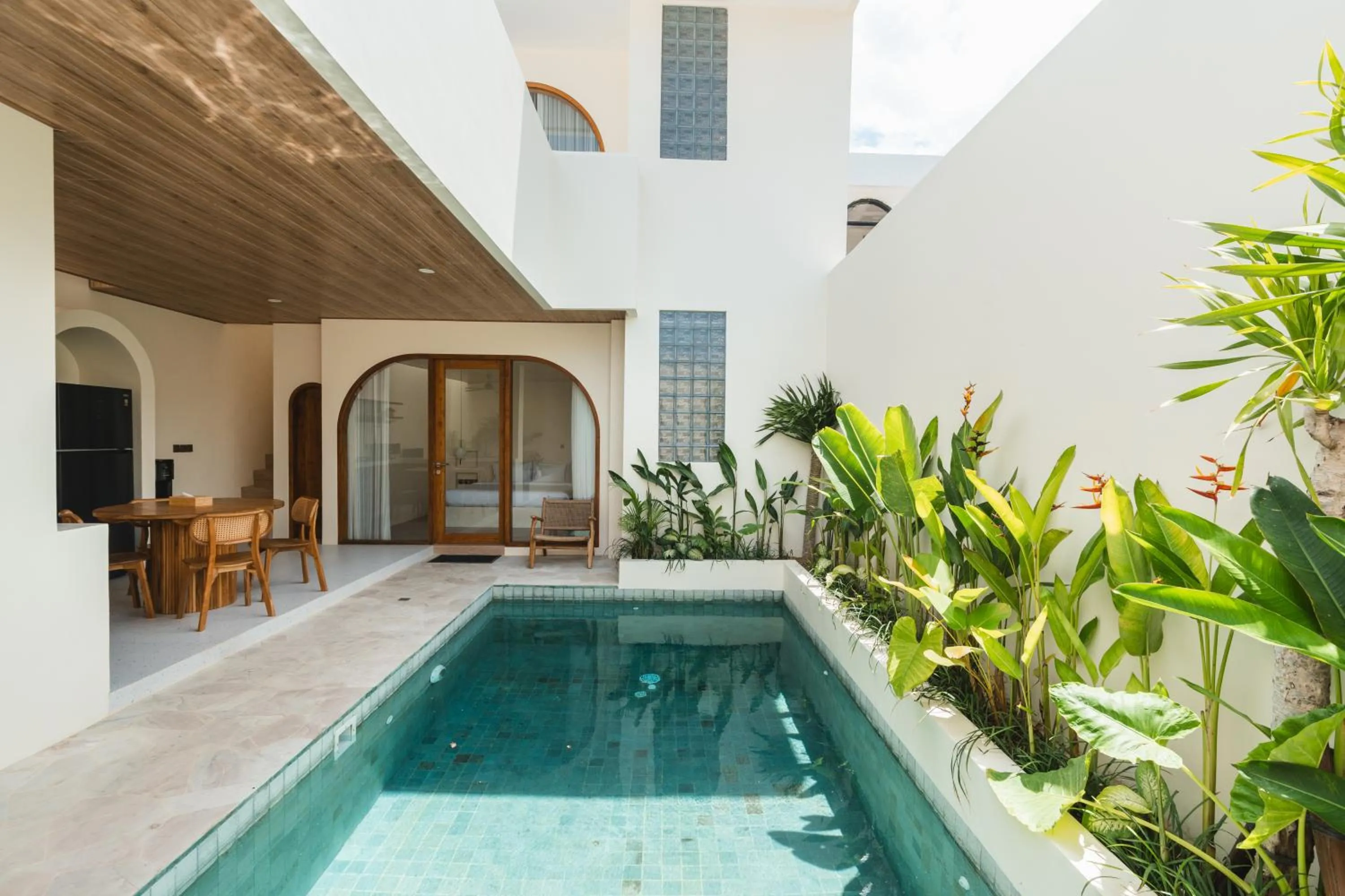 Swimming pool in Copper Estate 2 by Alfred in Bali