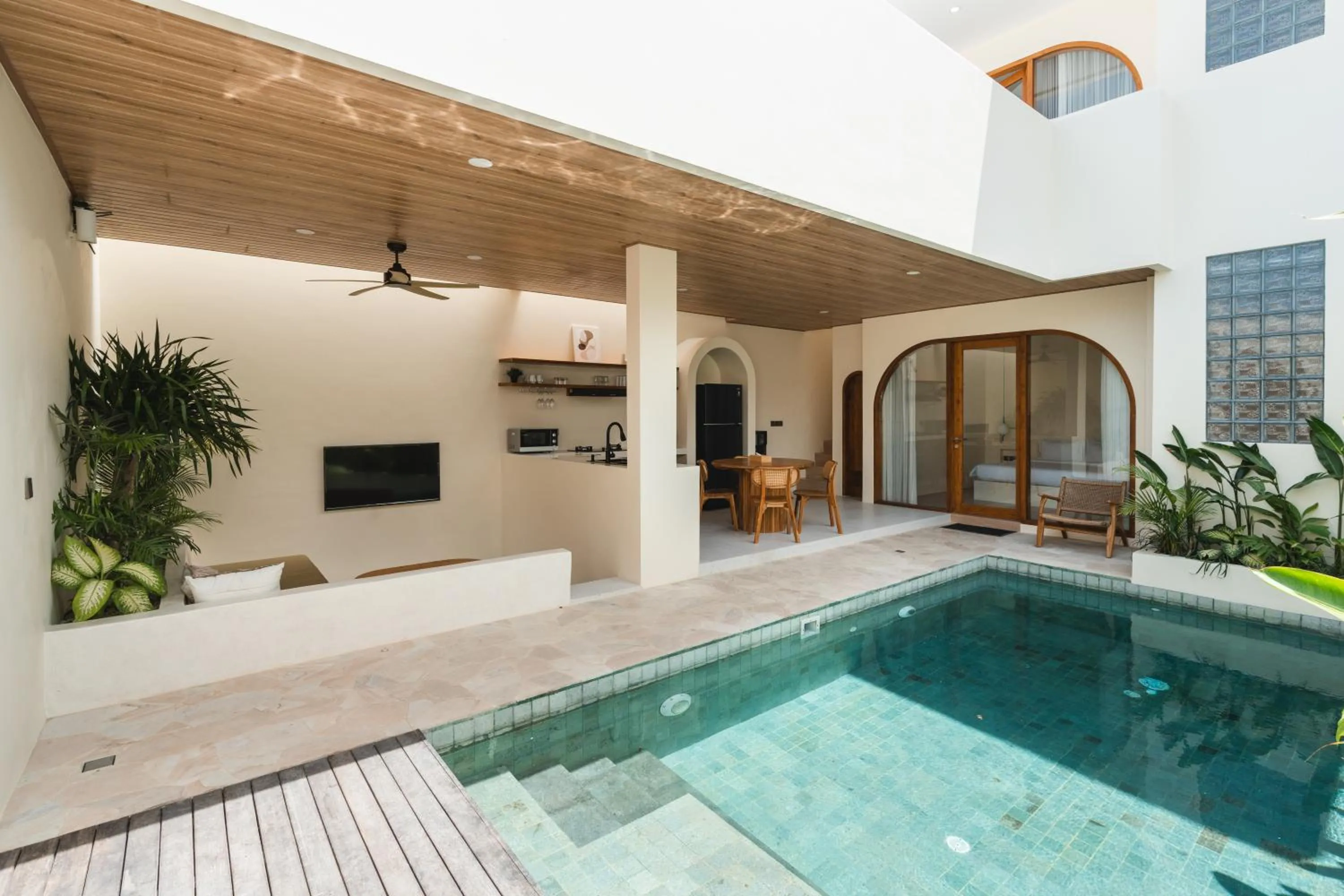 Pool view in Copper Estate 2 by Alfred in Bali