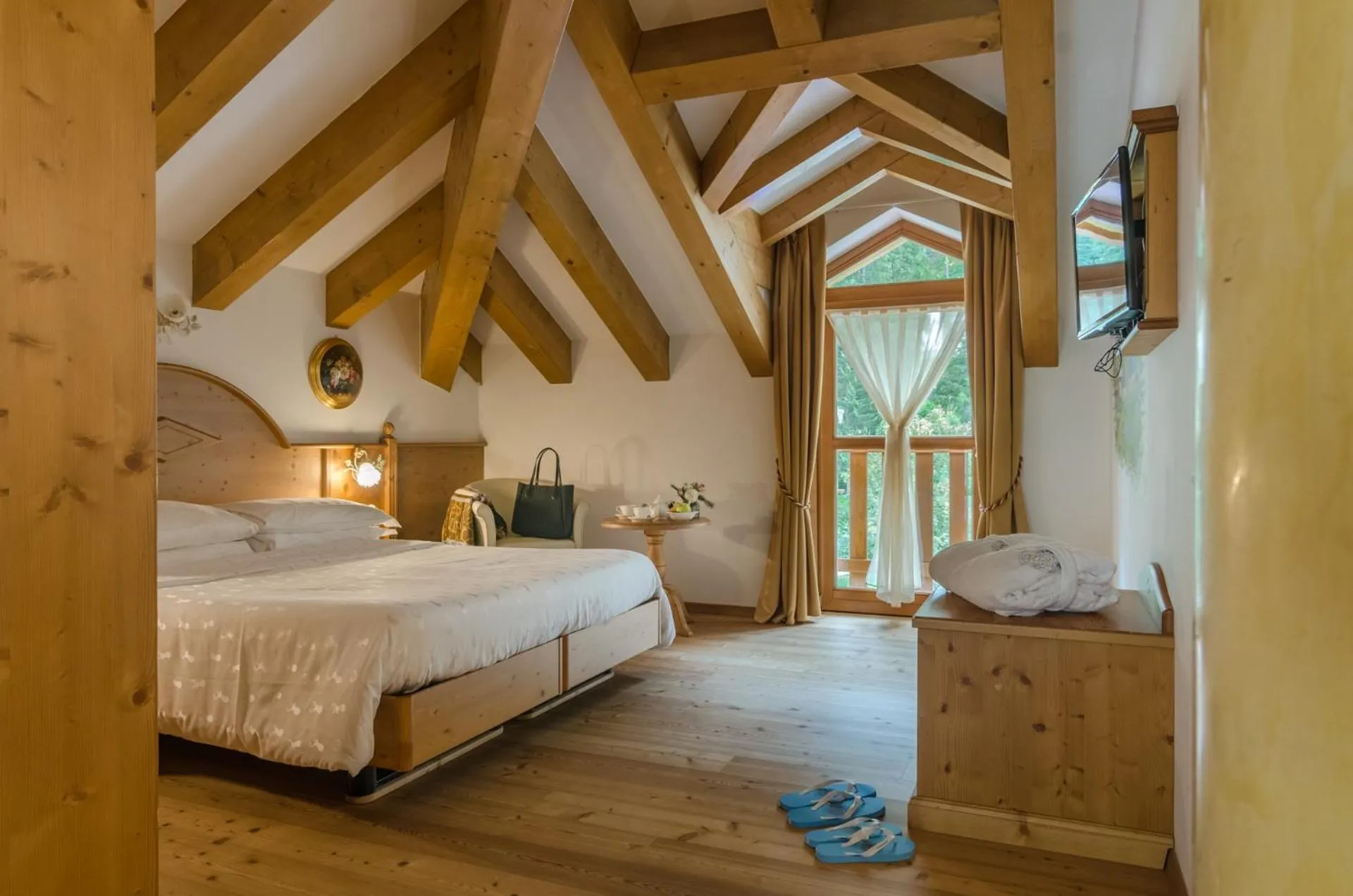 Bed in Hotel Rosa Degli Angeli