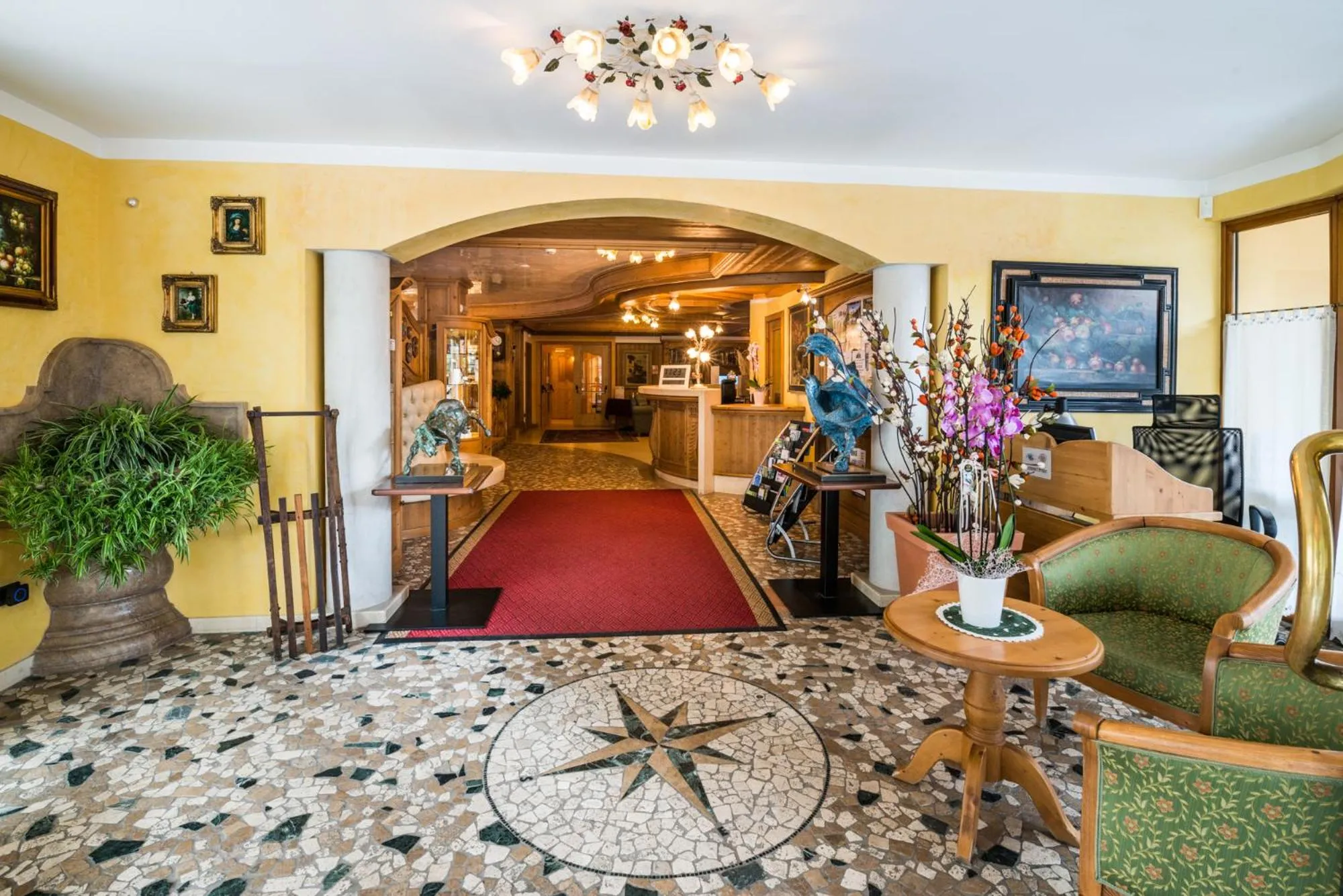 Lobby or reception in Hotel Rosa Degli Angeli