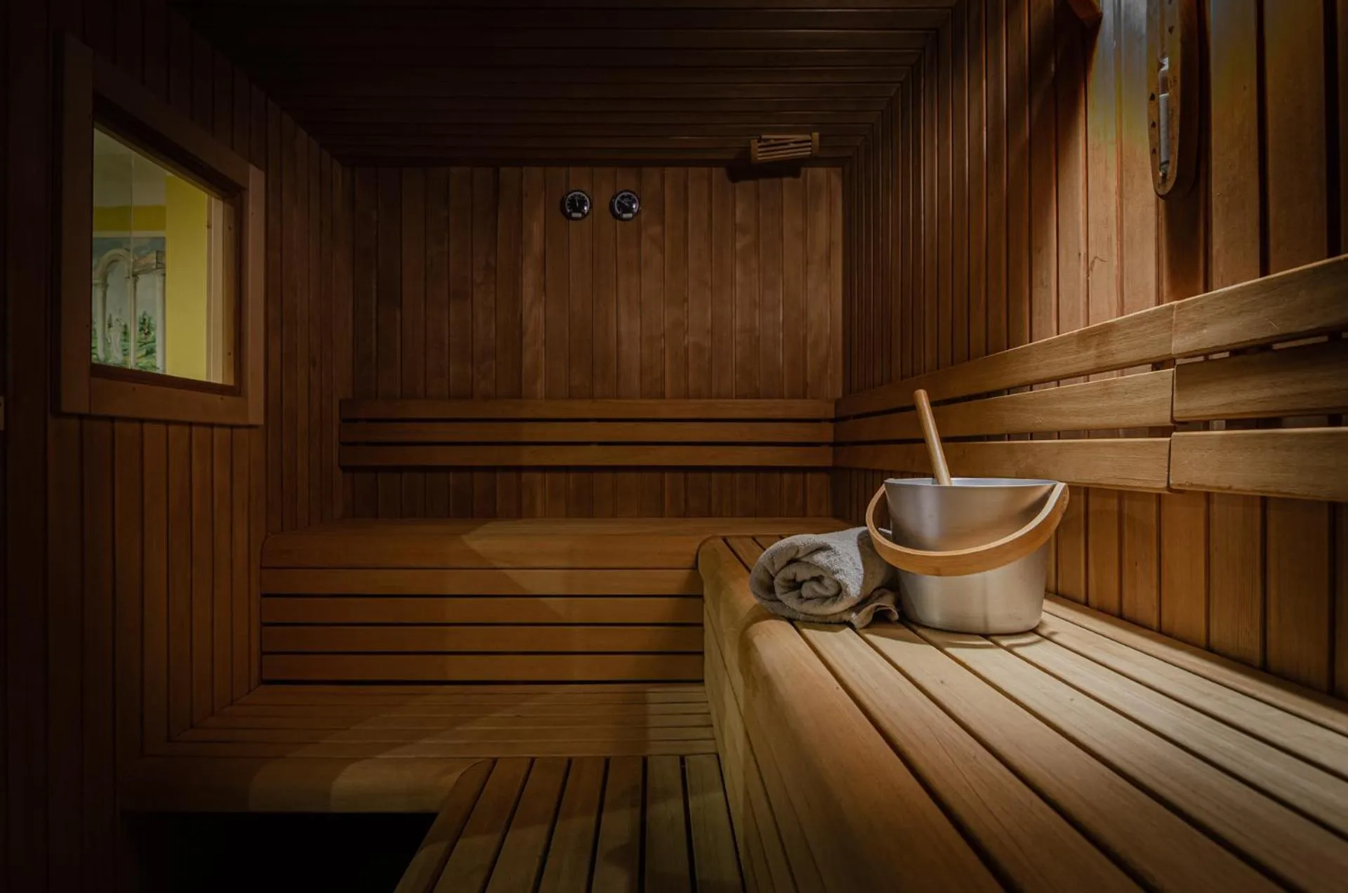Sauna in Hotel Rosa Degli Angeli