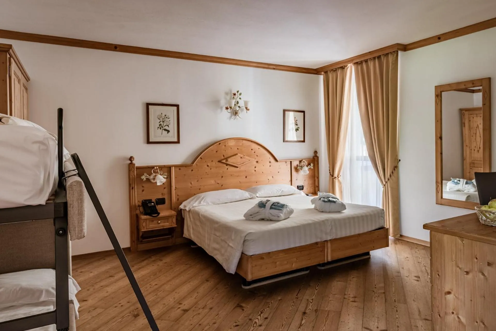 Bed in Hotel Rosa Degli Angeli