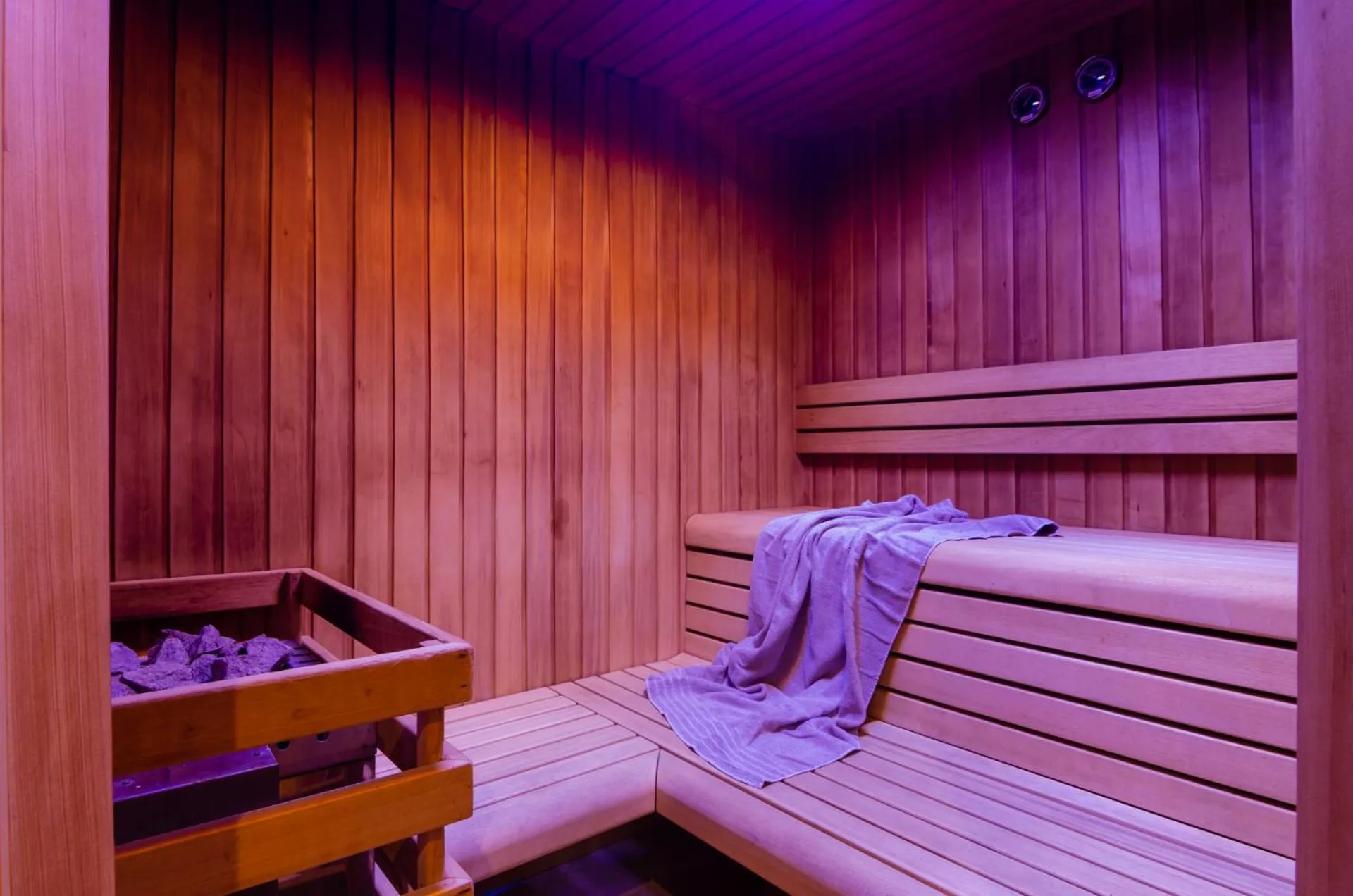 Sauna in Hotel Rosa Degli Angeli