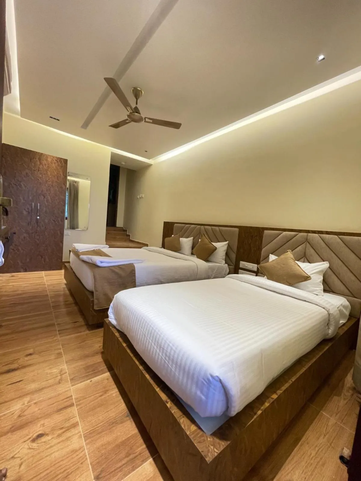 Bed in Suthanthira stay Inn