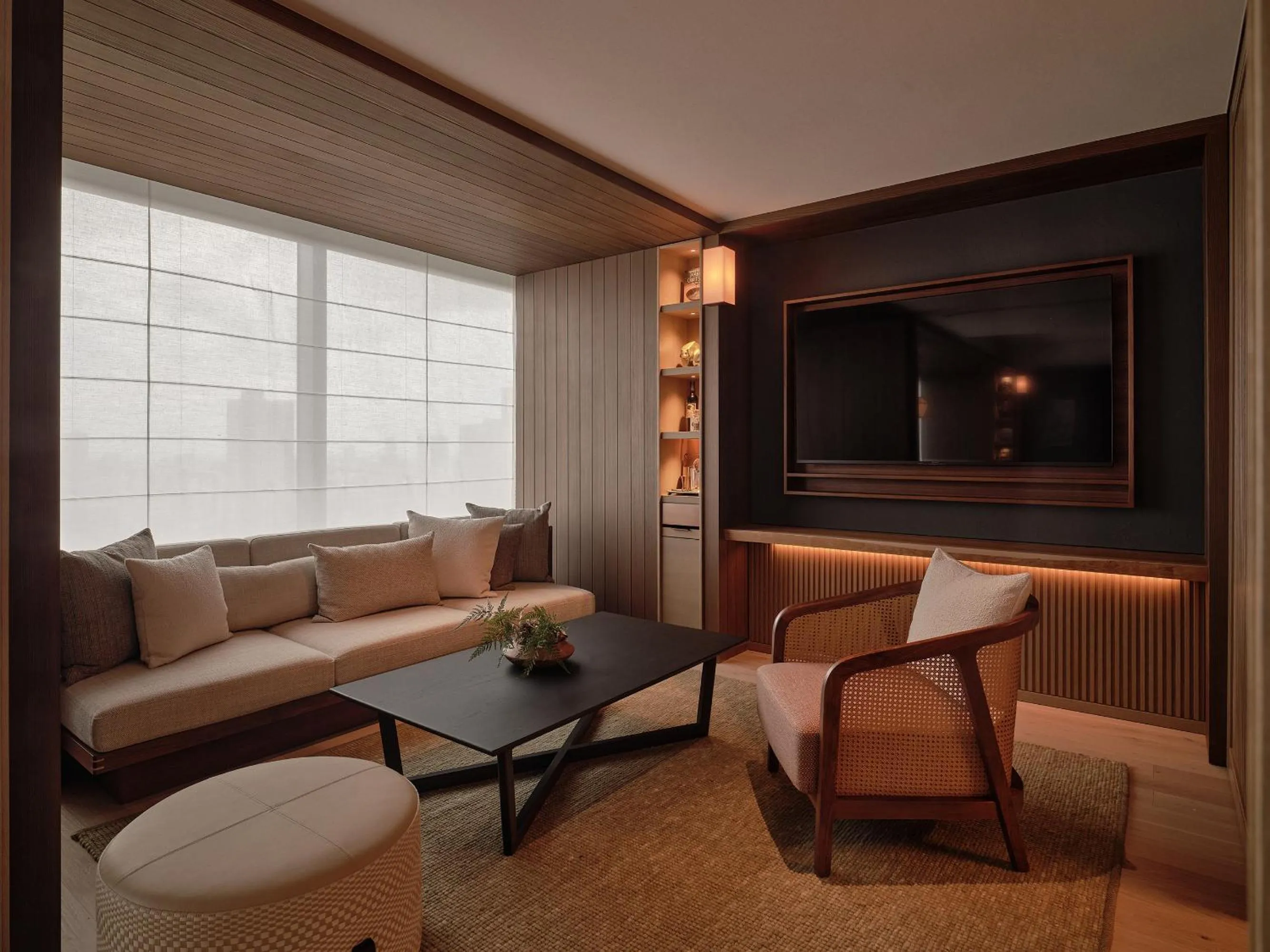 Living room in Patina Osaka