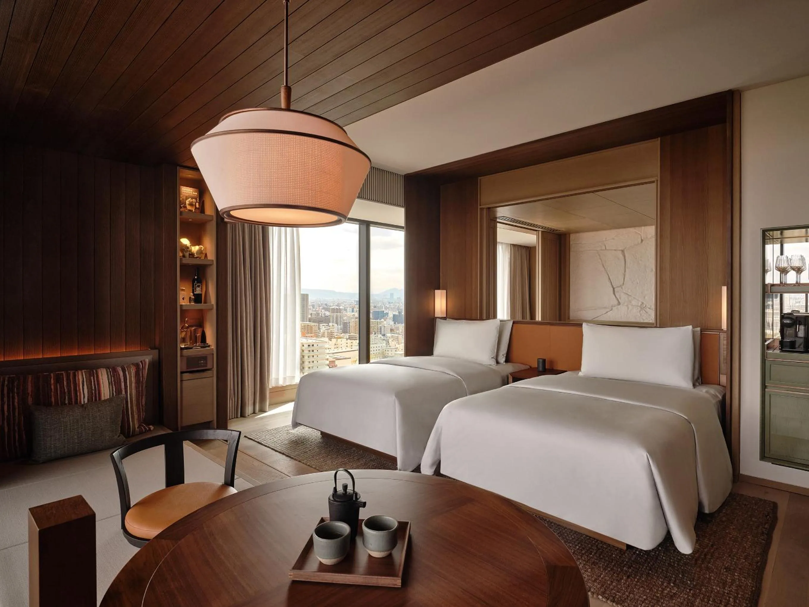 Bedroom, Bed in Patina Osaka