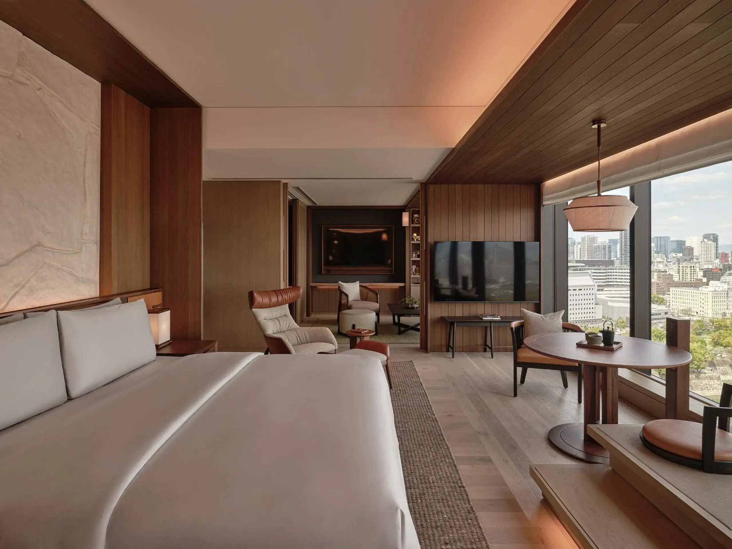 Bedroom, Bed in Patina Osaka Bedroom, Bed in Patina Osaka