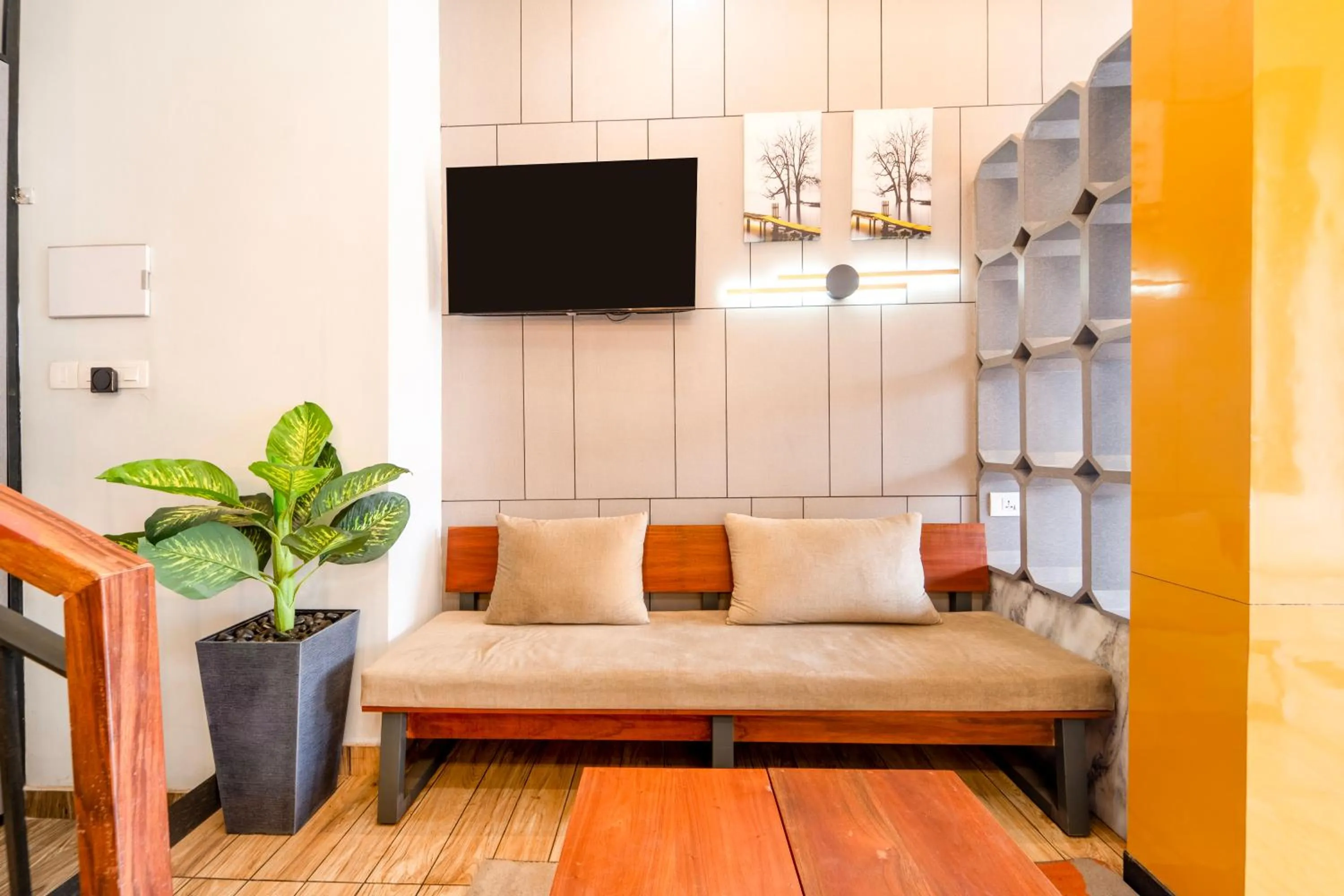 Bedroom in Treebo MR Motel