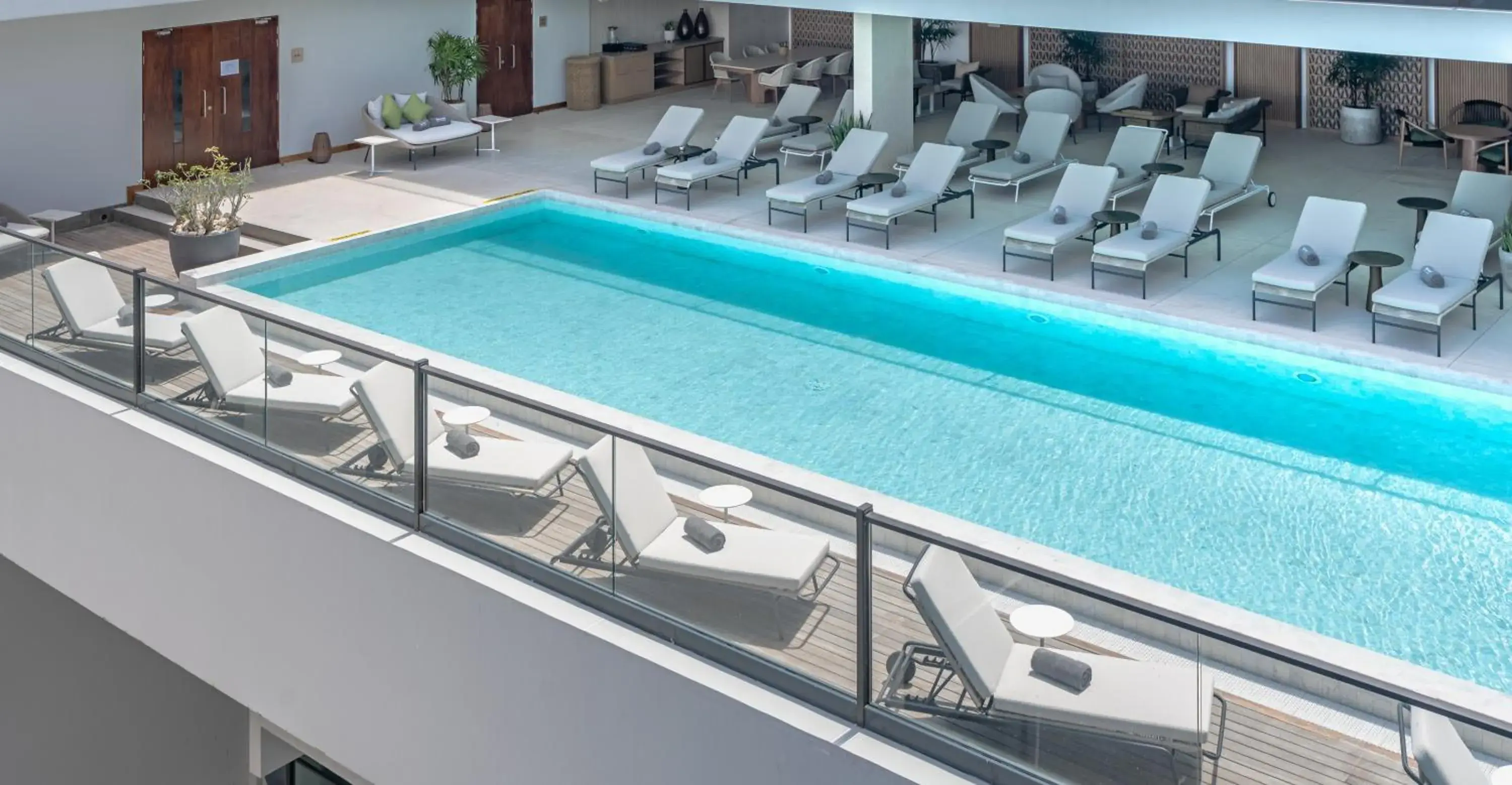 Pool view in Barceló Nasandhura Male Pool view in Barceló Nasandhura Male