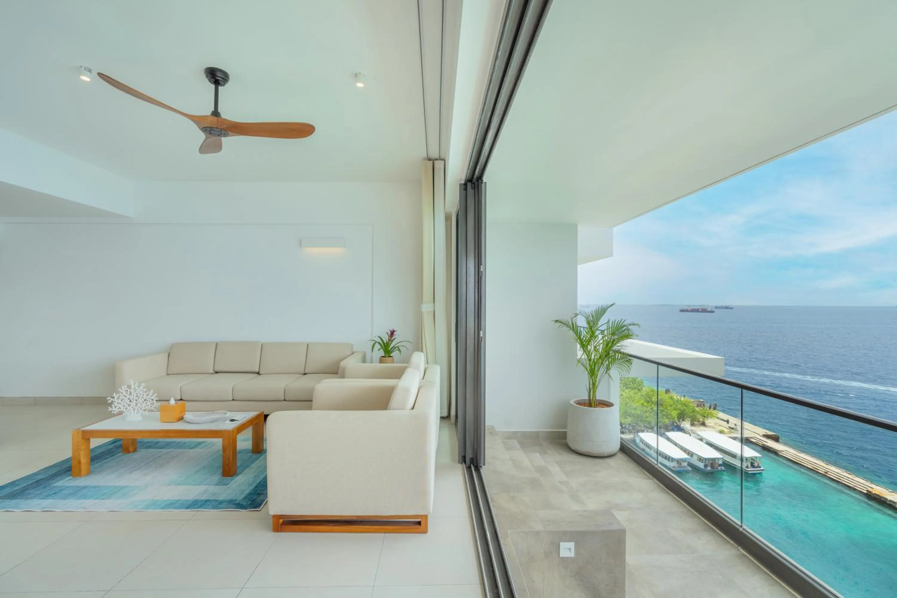 Balcony/Terrace in Barceló Nasandhura Male