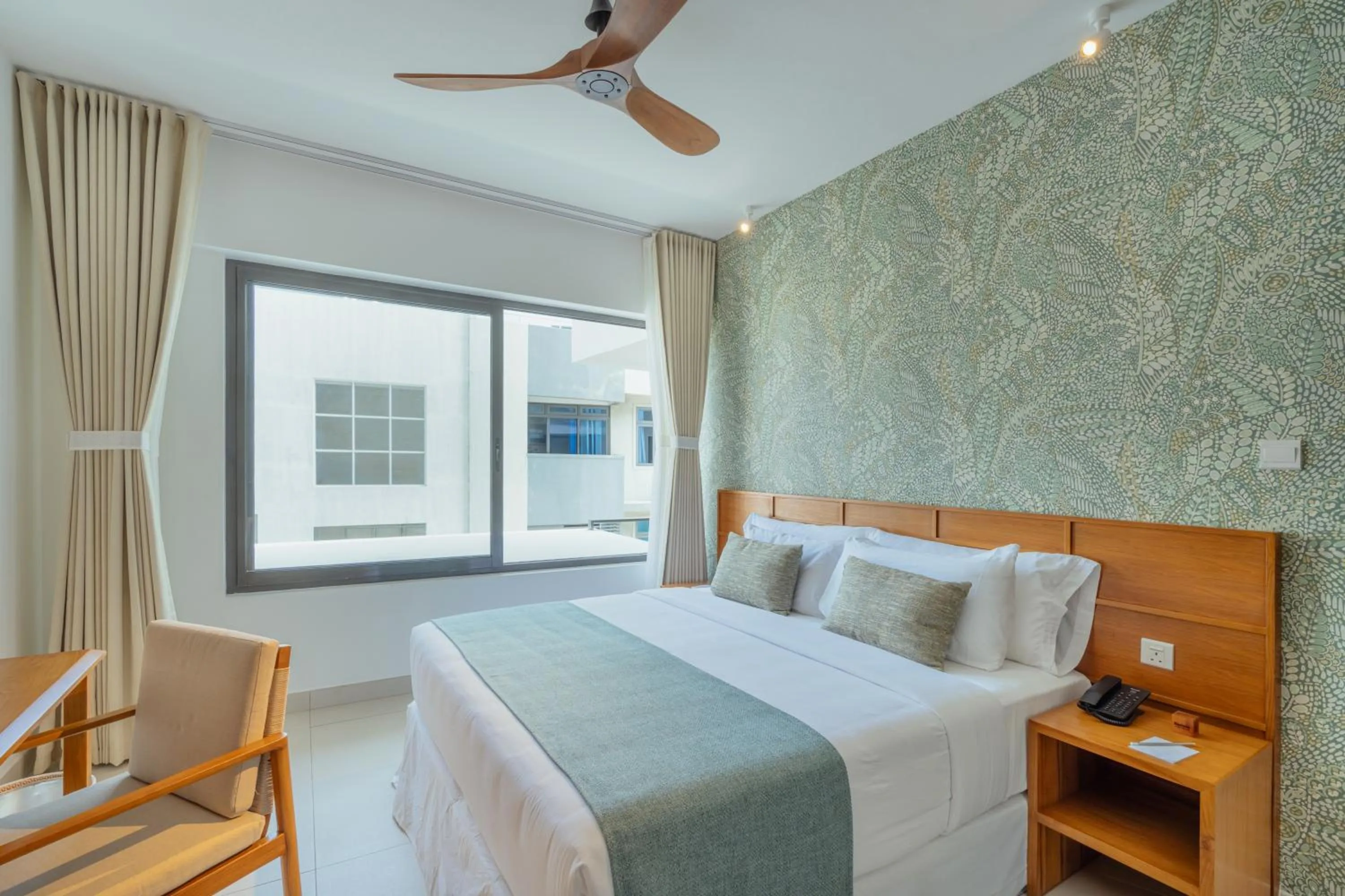 Bedroom, Bed in Barceló Nasandhura Male