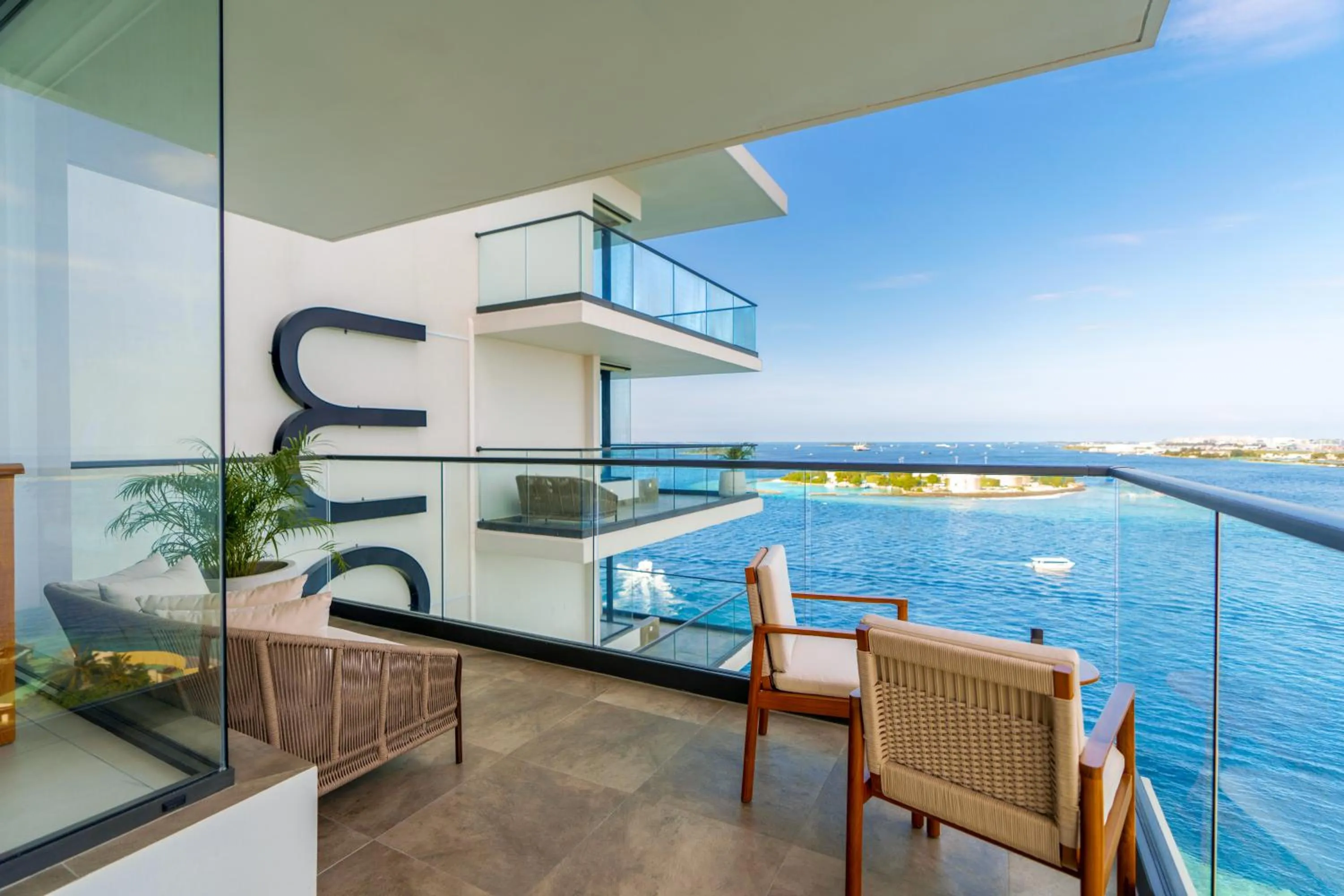 Balcony/Terrace in Barceló Nasandhura Male