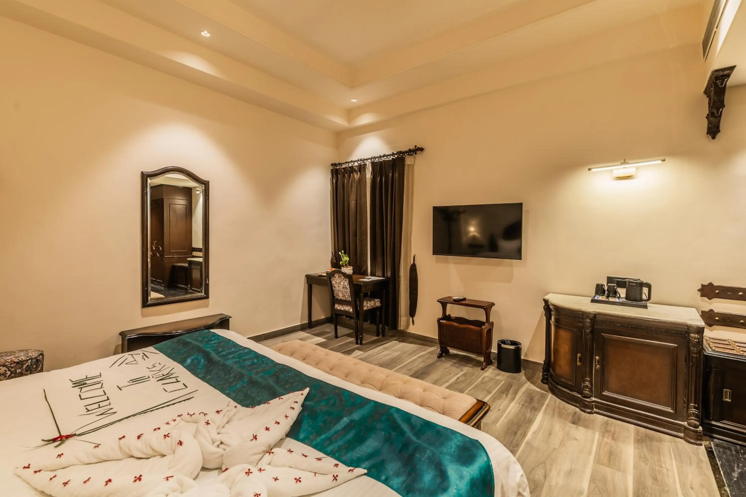 Bed in Clarks Resort , Ajmer