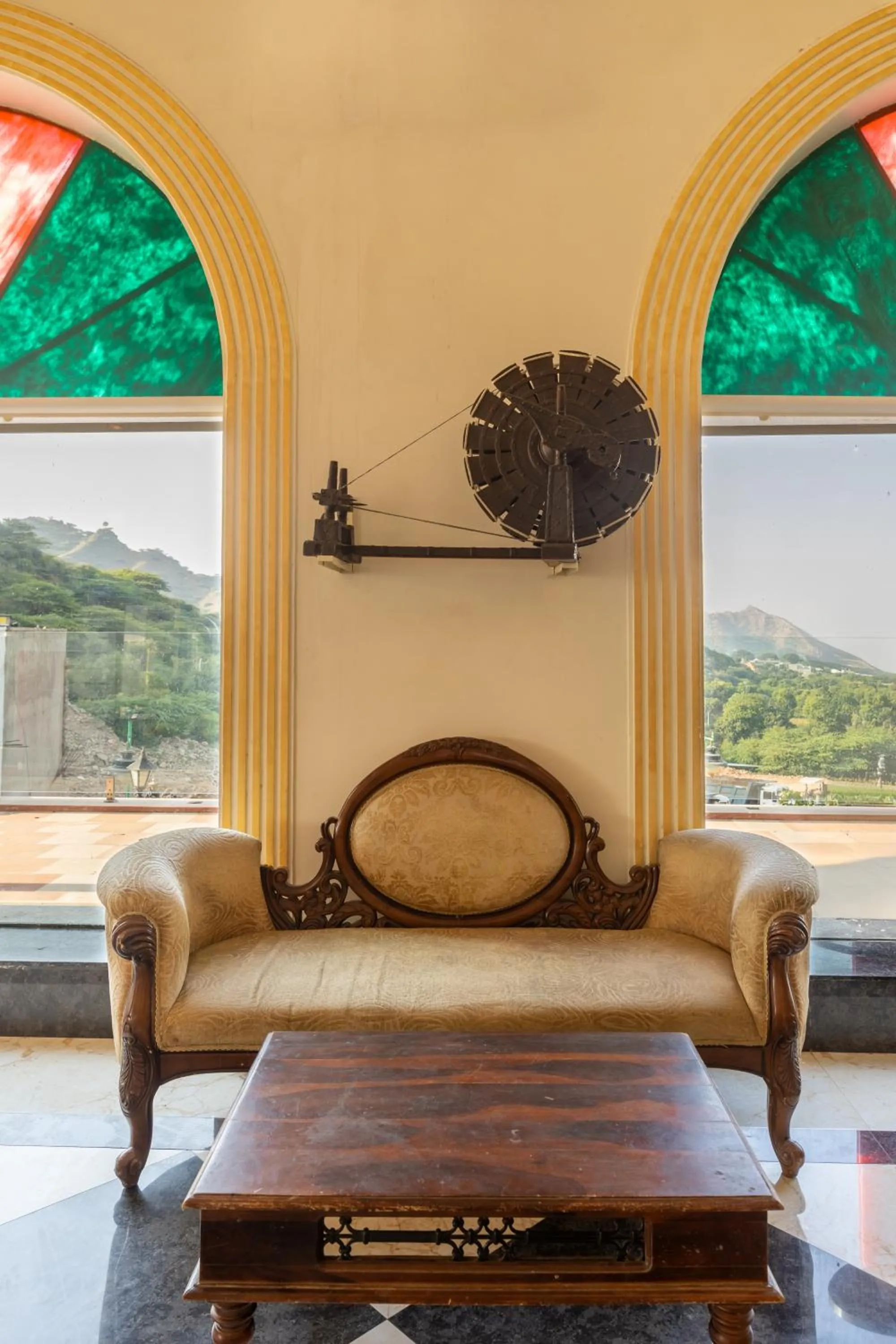 Seating area in Clarks Resort , Ajmer