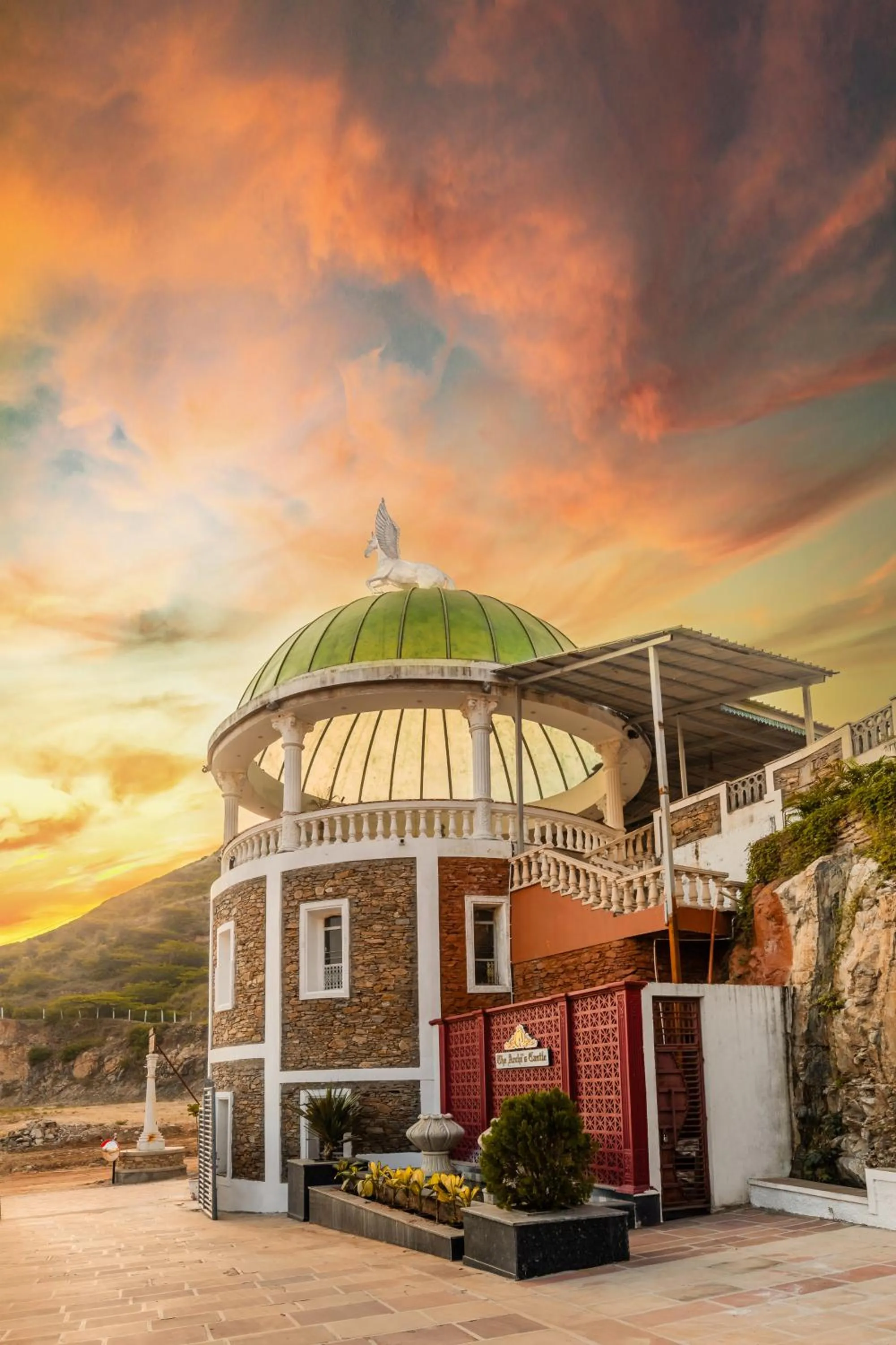 Sunrise in Clarks Resort , Ajmer
