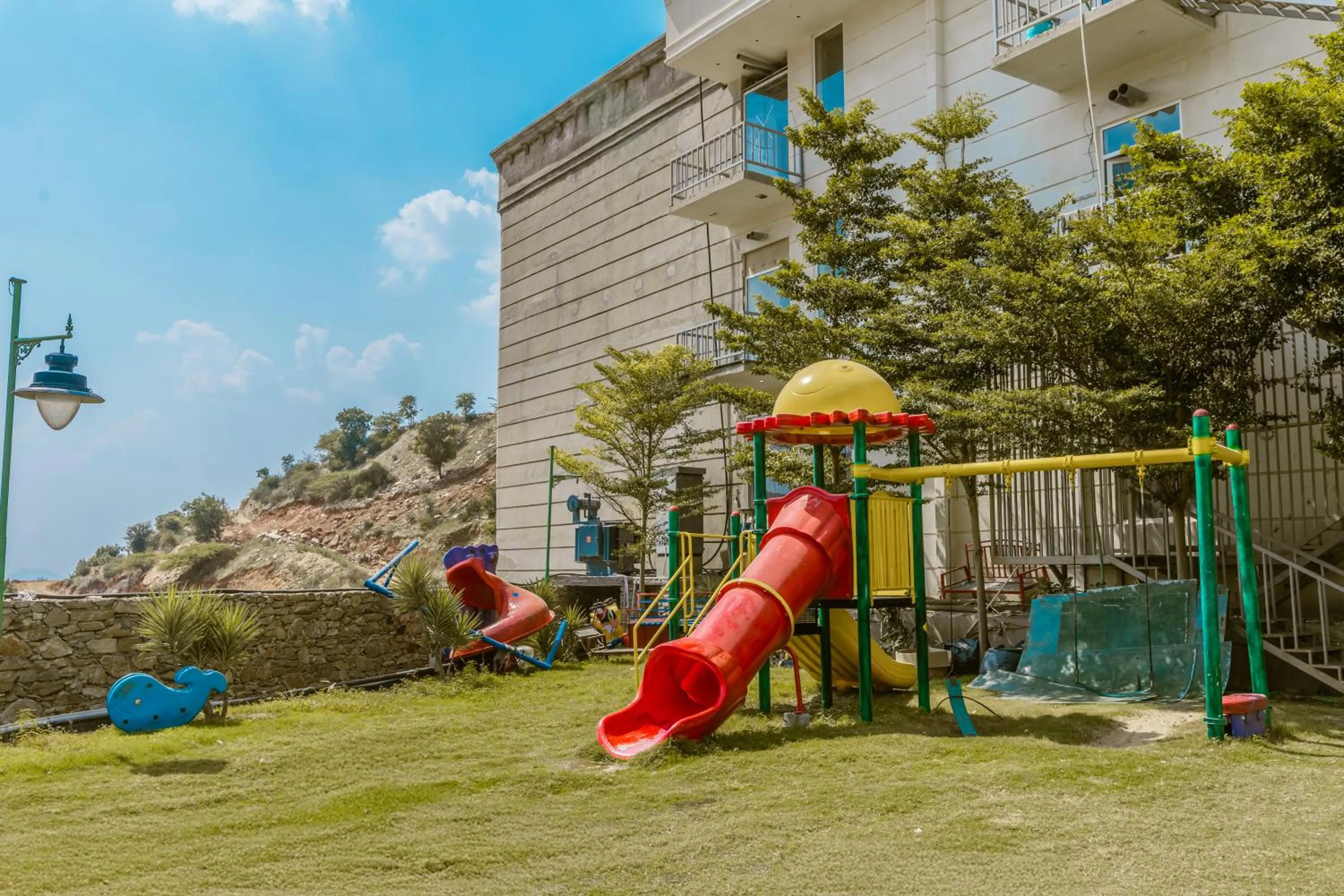 Children play ground in Clarks Resort , Ajmer