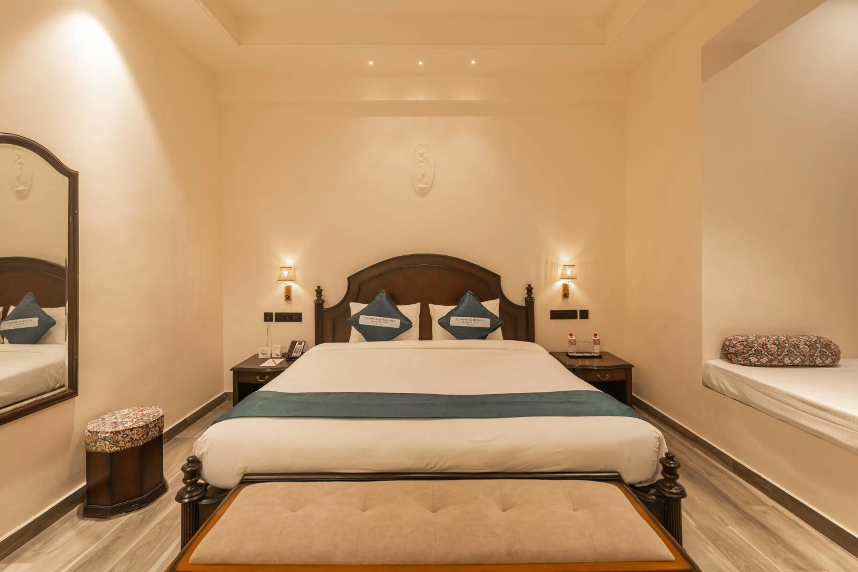 Bed in Clarks Resort , Ajmer
