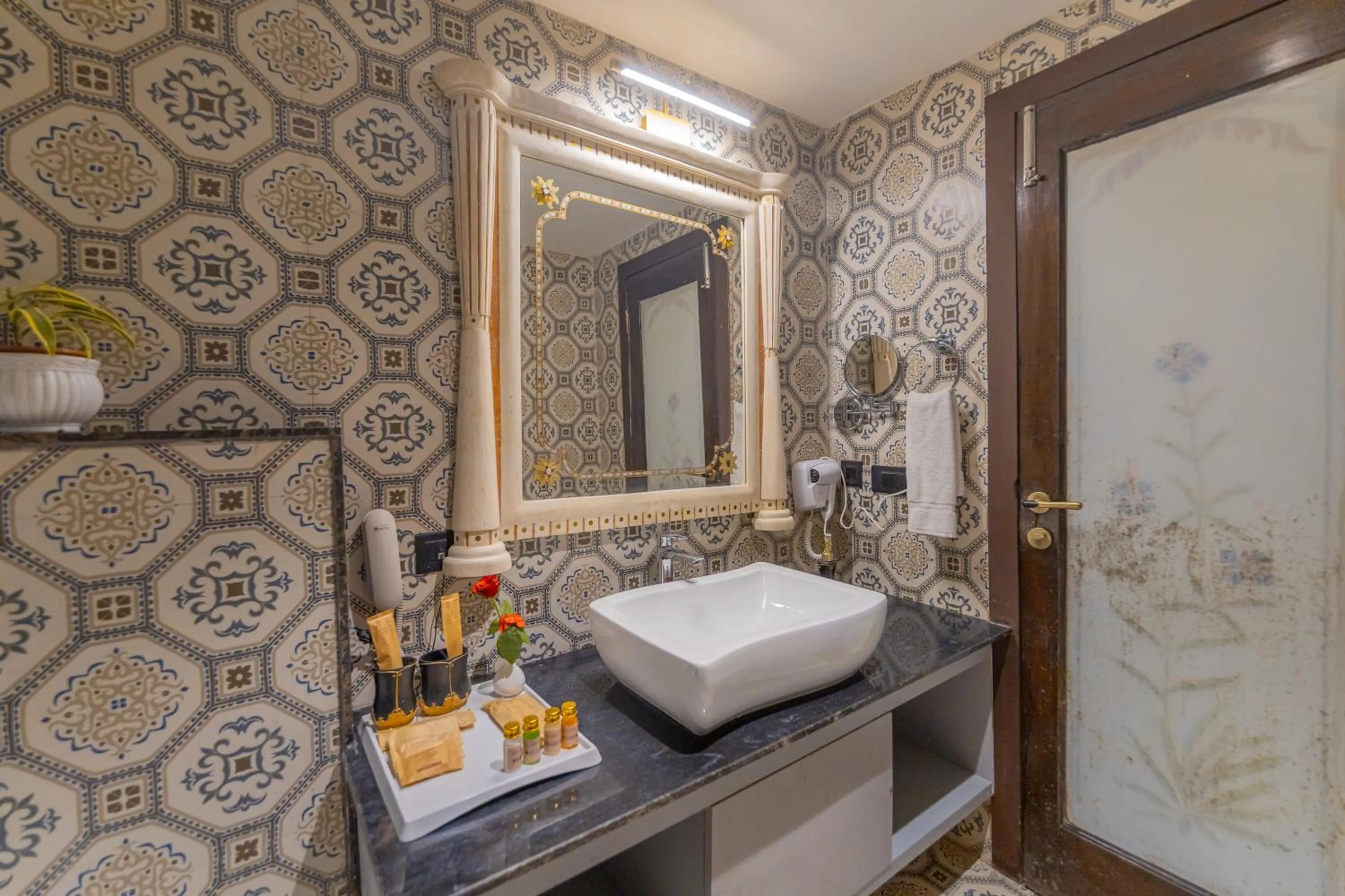 Bathroom in Clarks Resort , Ajmer